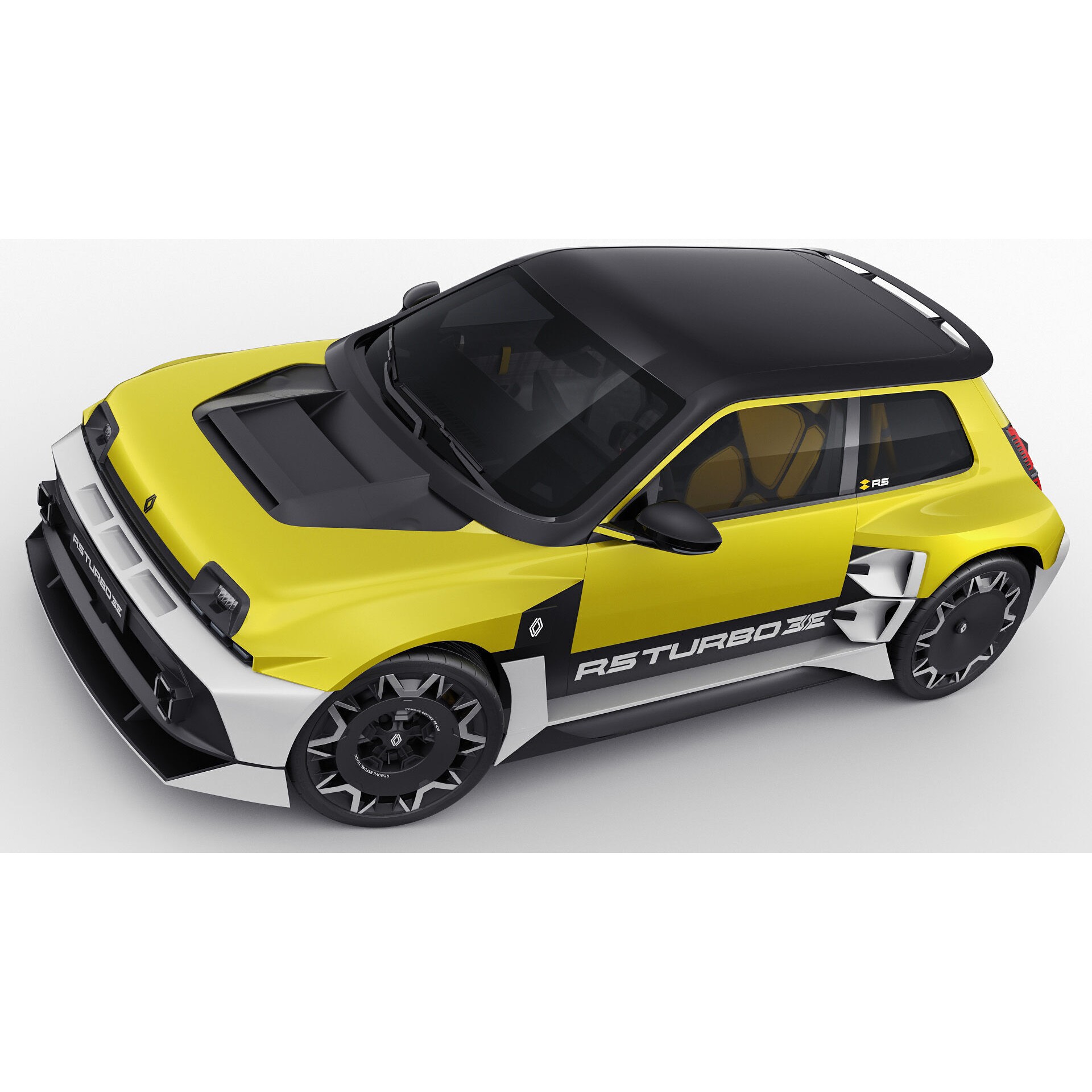 Renault 5 Turbo 3E 2027 - Game-Ready 3D Model - View 13