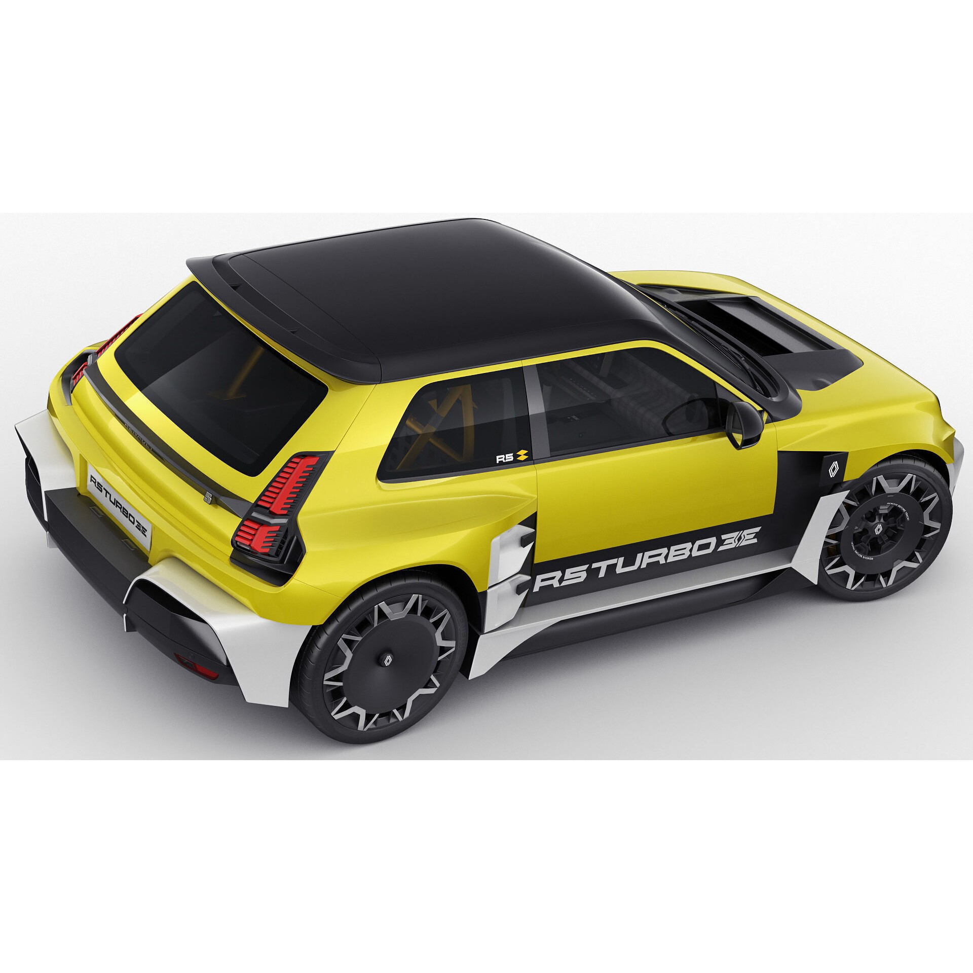 Renault 5 Turbo 3E 2027 - Game-Ready 3D Model - View 14