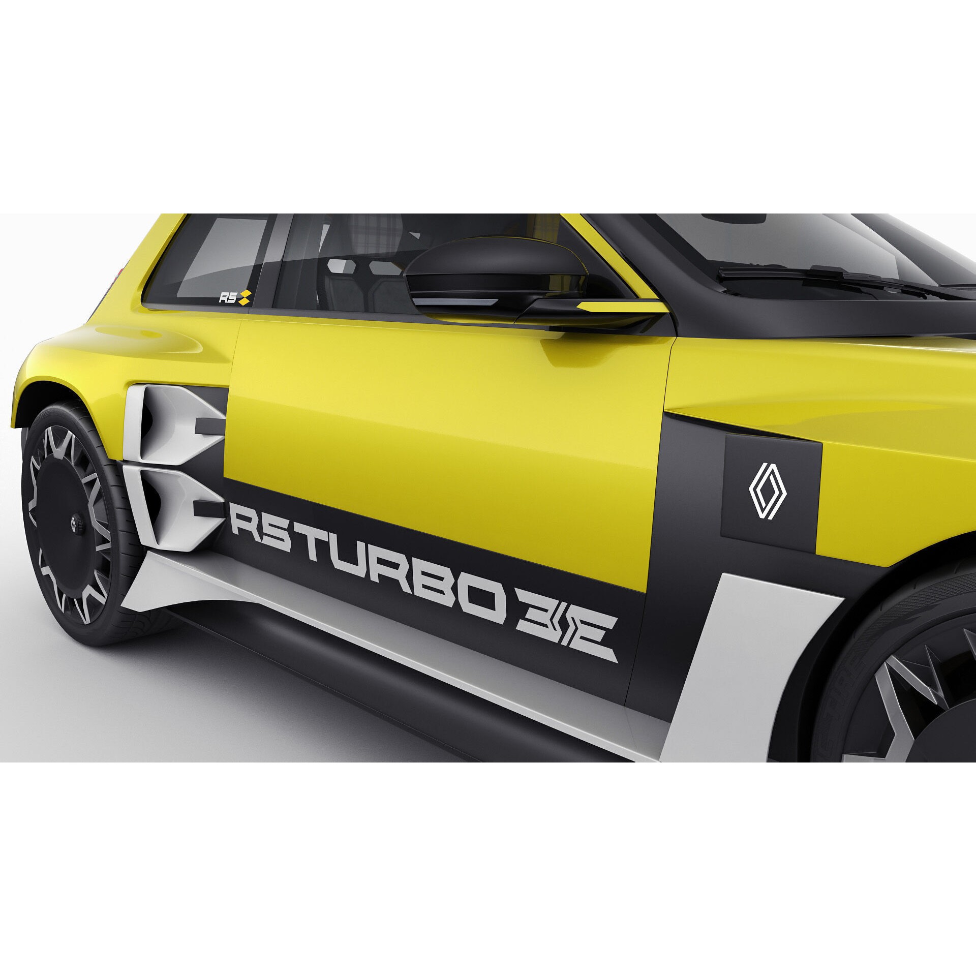 Renault 5 Turbo 3E 2027 - Game-Ready 3D Model - View 20
