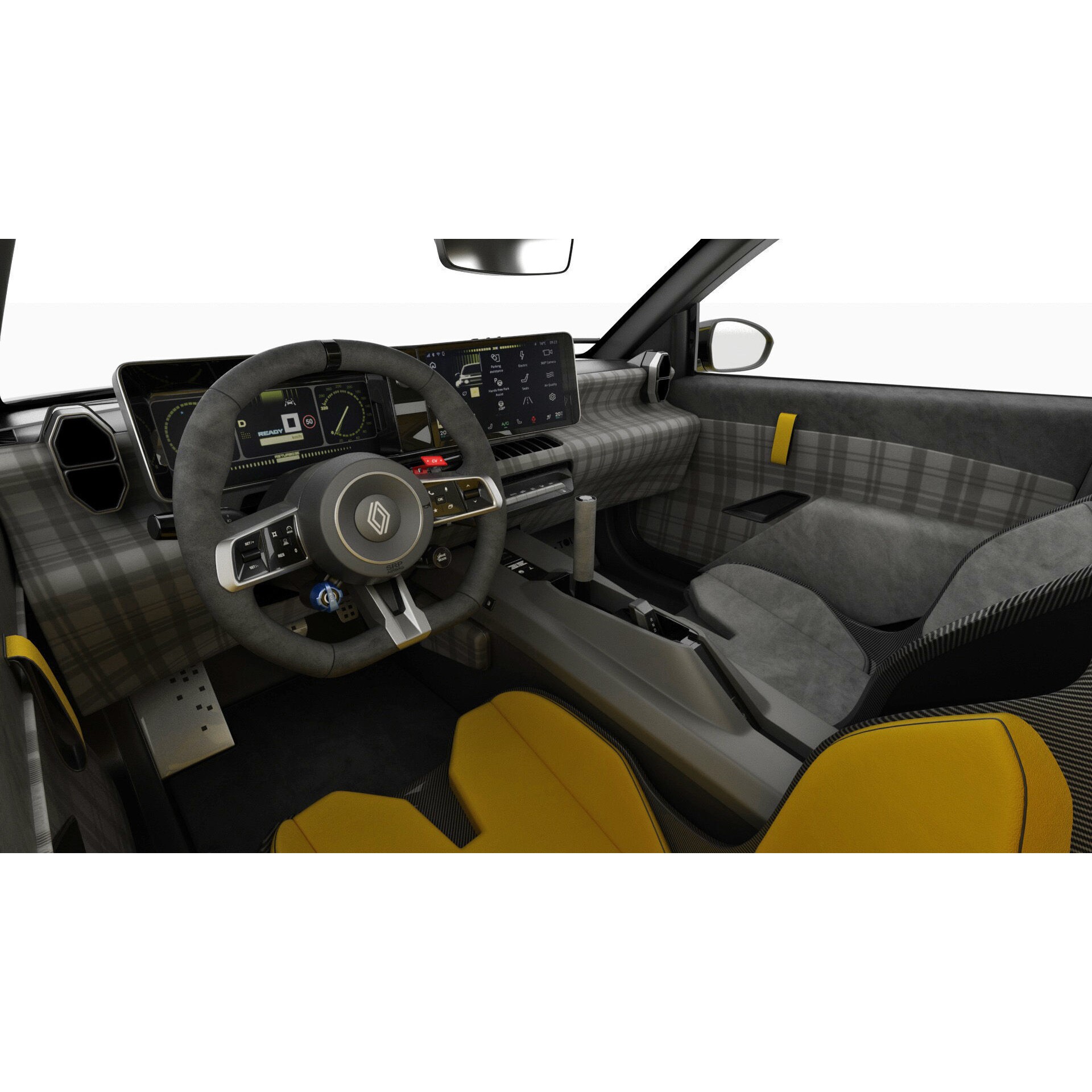 Renault 5 Turbo 3E 2027 - Game-Ready 3D Model - View 22
