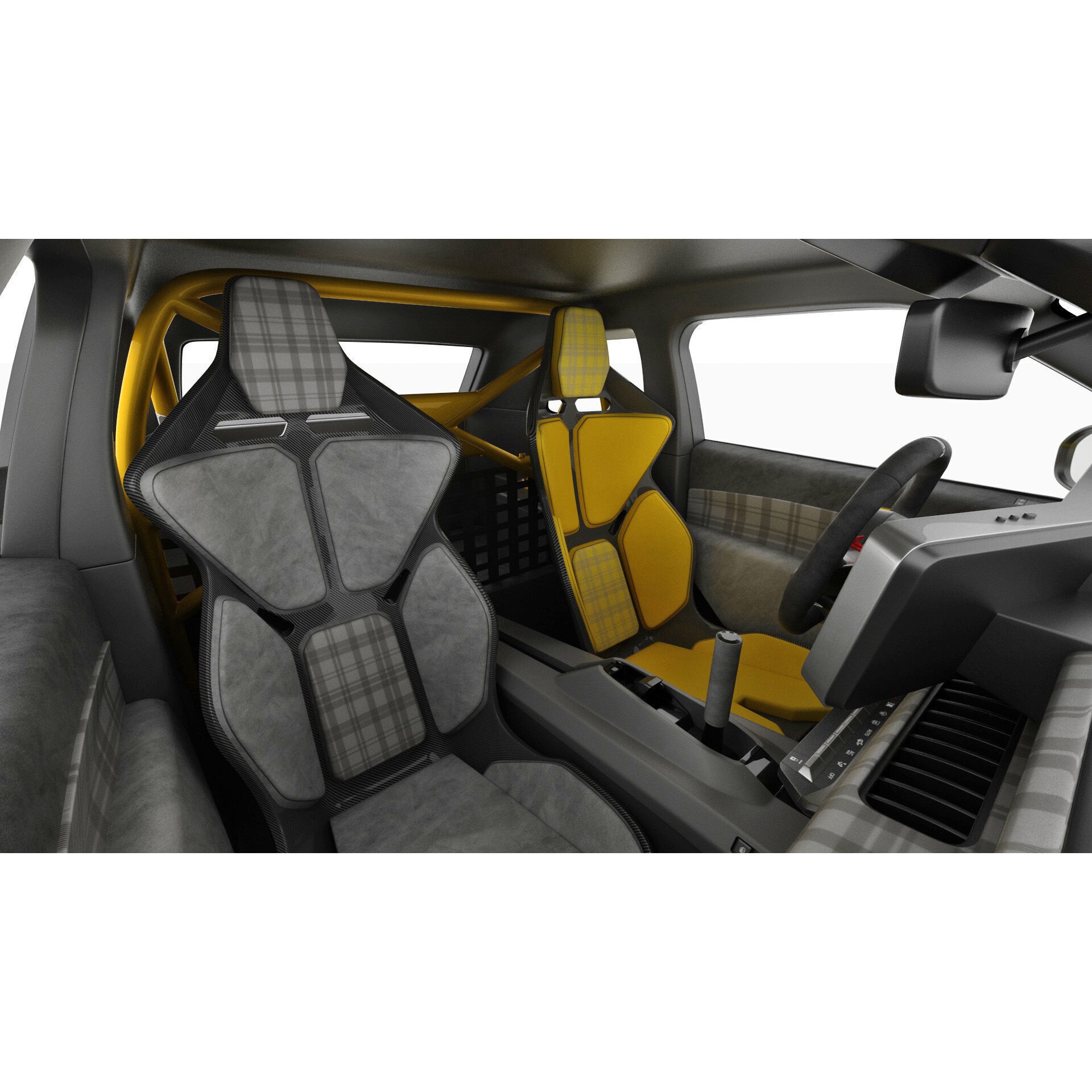 Renault 5 Turbo 3E 2027 - Game-Ready 3D Model - View 23