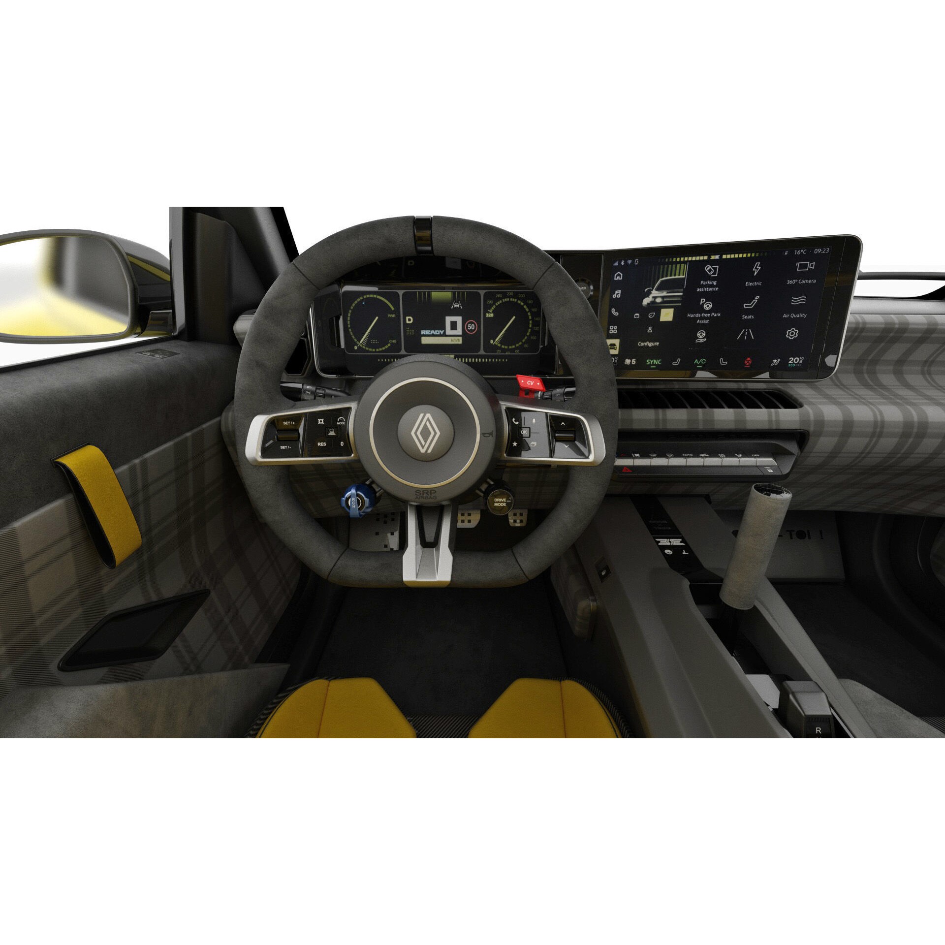 Renault 5 Turbo 3E 2027 - Game-Ready 3D Model - View 25