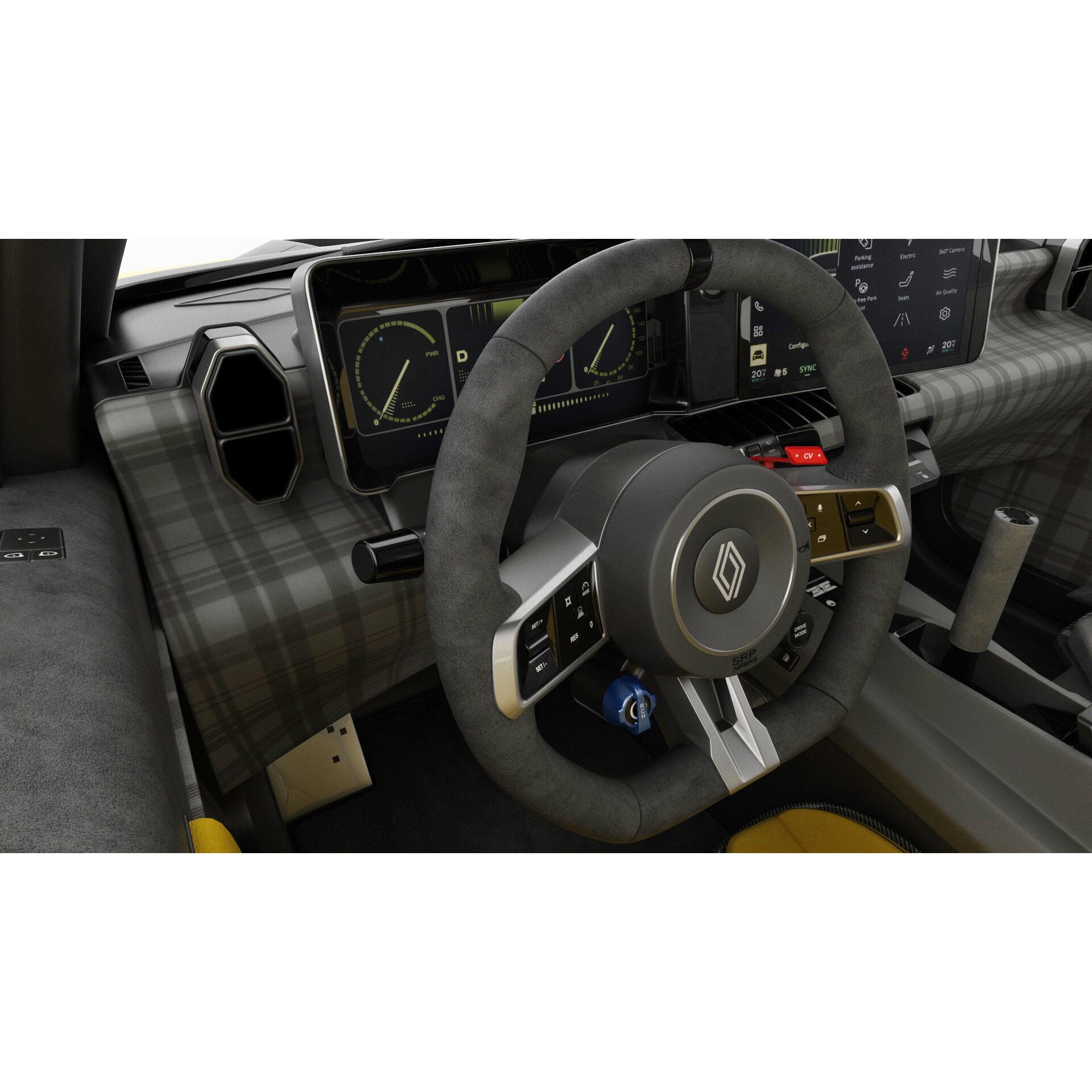 Renault 5 Turbo 3E 2027 - Game-Ready 3D Model - View 26