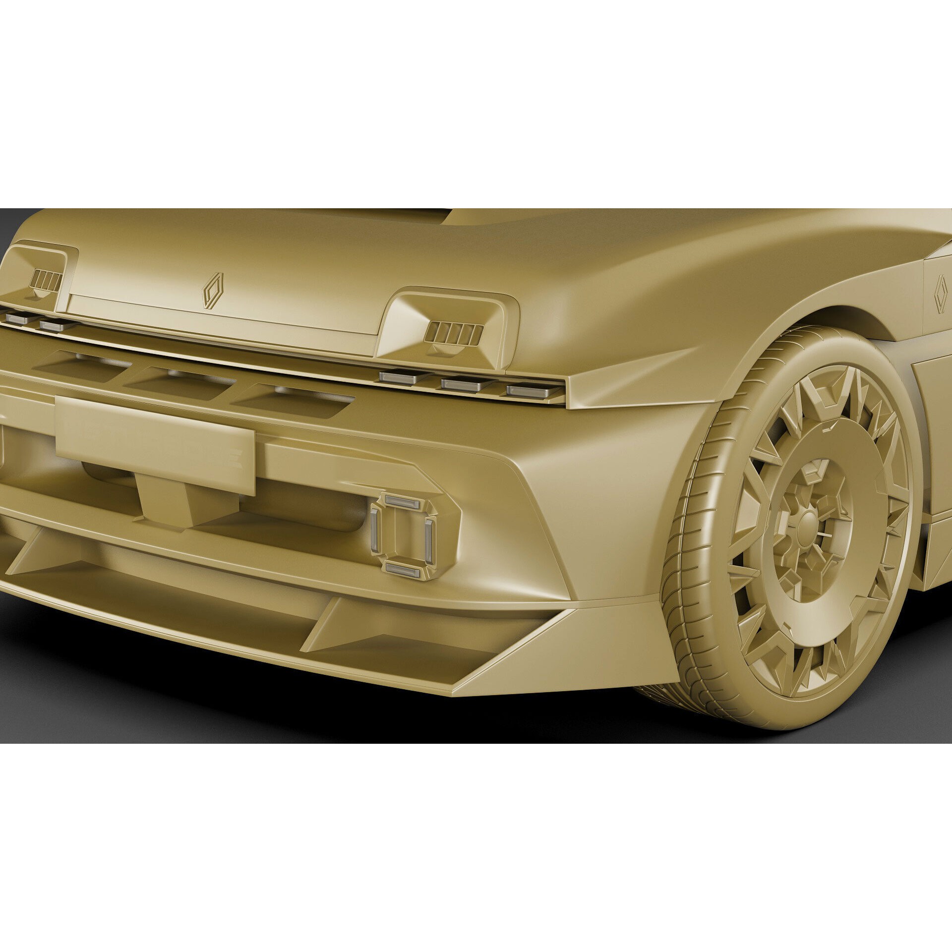 Renault 5 Turbo 3E 2027 - Game-Ready 3D Model - View 31