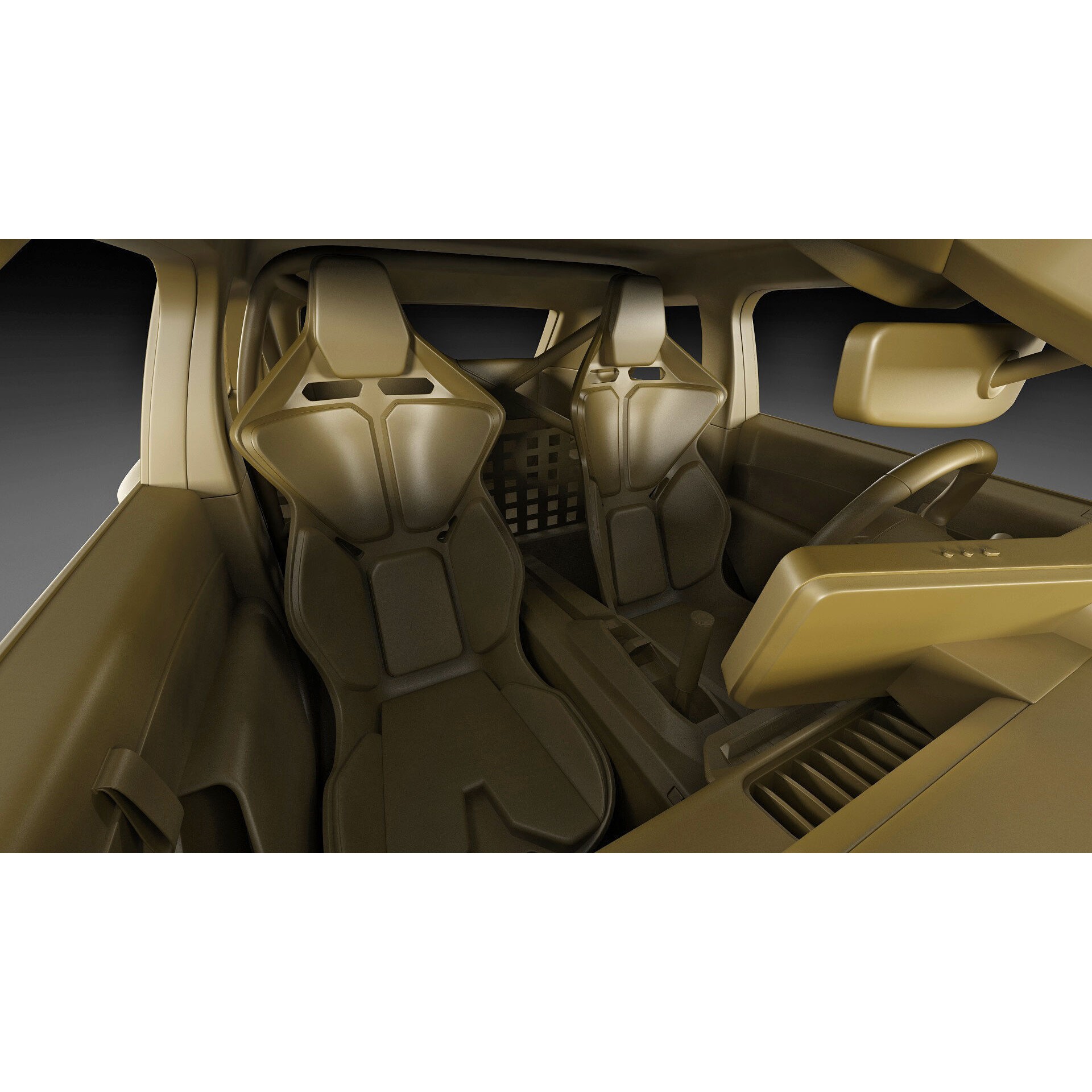 Renault 5 Turbo 3E 2027 - Game-Ready 3D Model - View 34