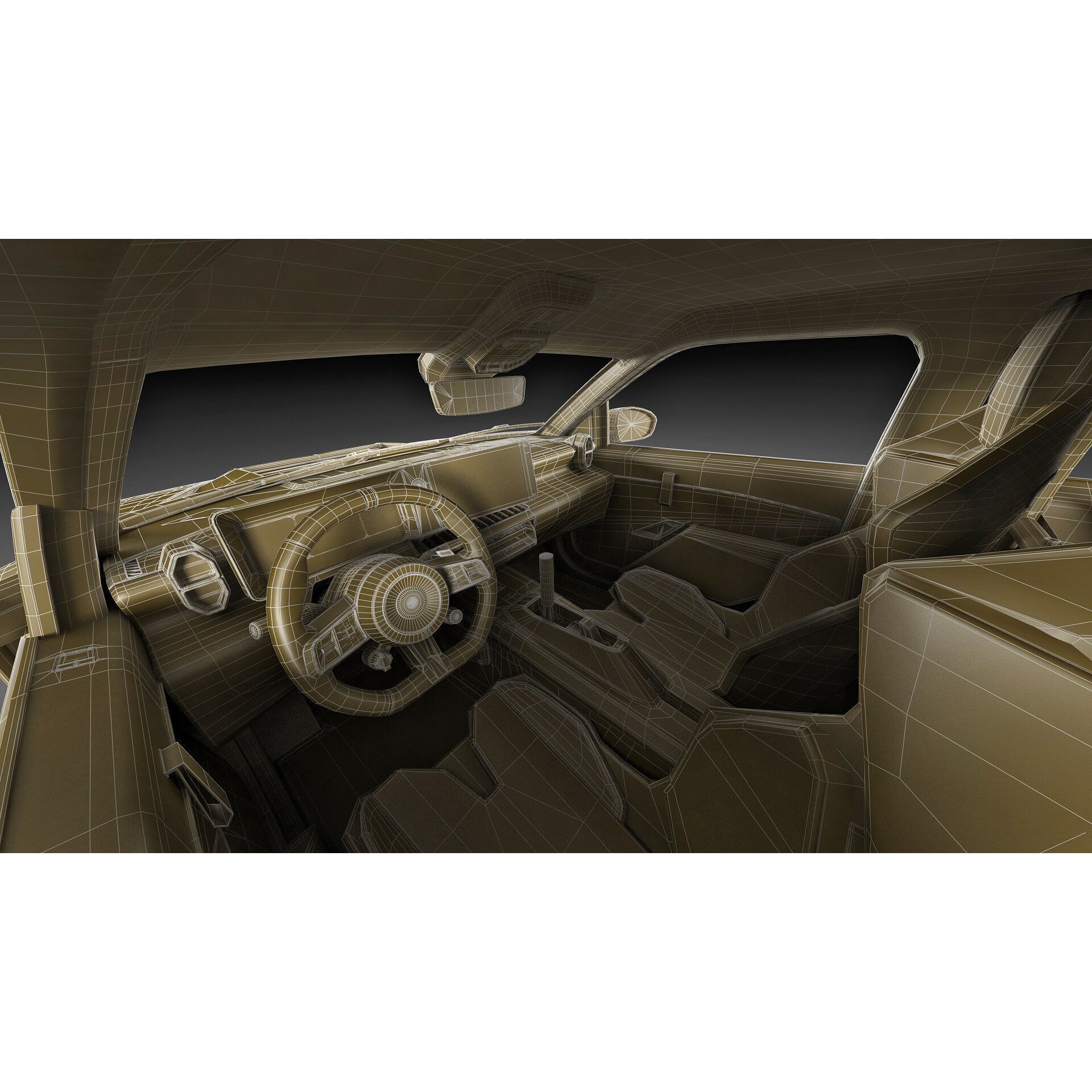 Renault 5 Turbo 3E 2027 - Game-Ready 3D Model - View 38