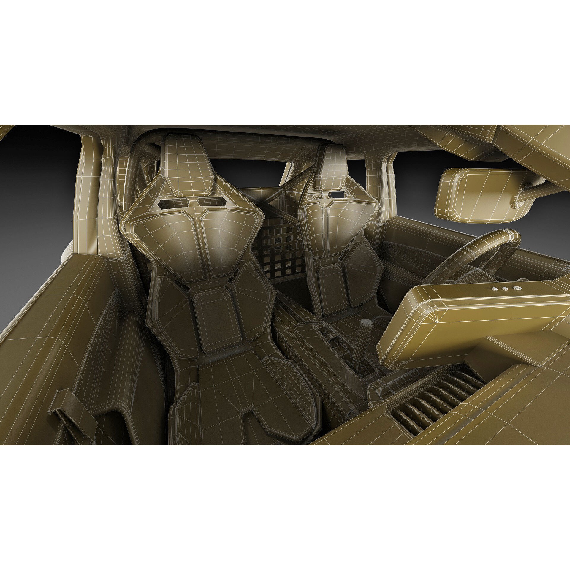 Renault 5 Turbo 3E 2027 - Game-Ready 3D Model - View 39