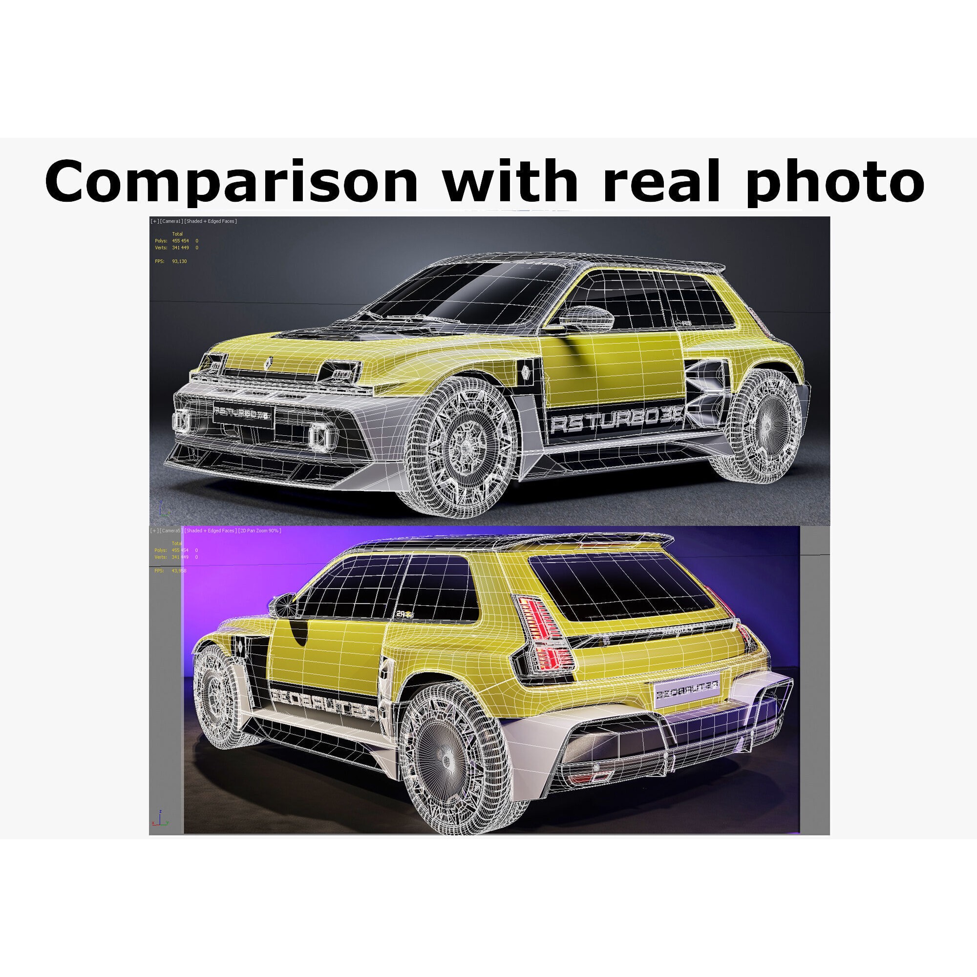 Renault 5 Turbo 3E 2027 - Game-Ready 3D Model - View 41