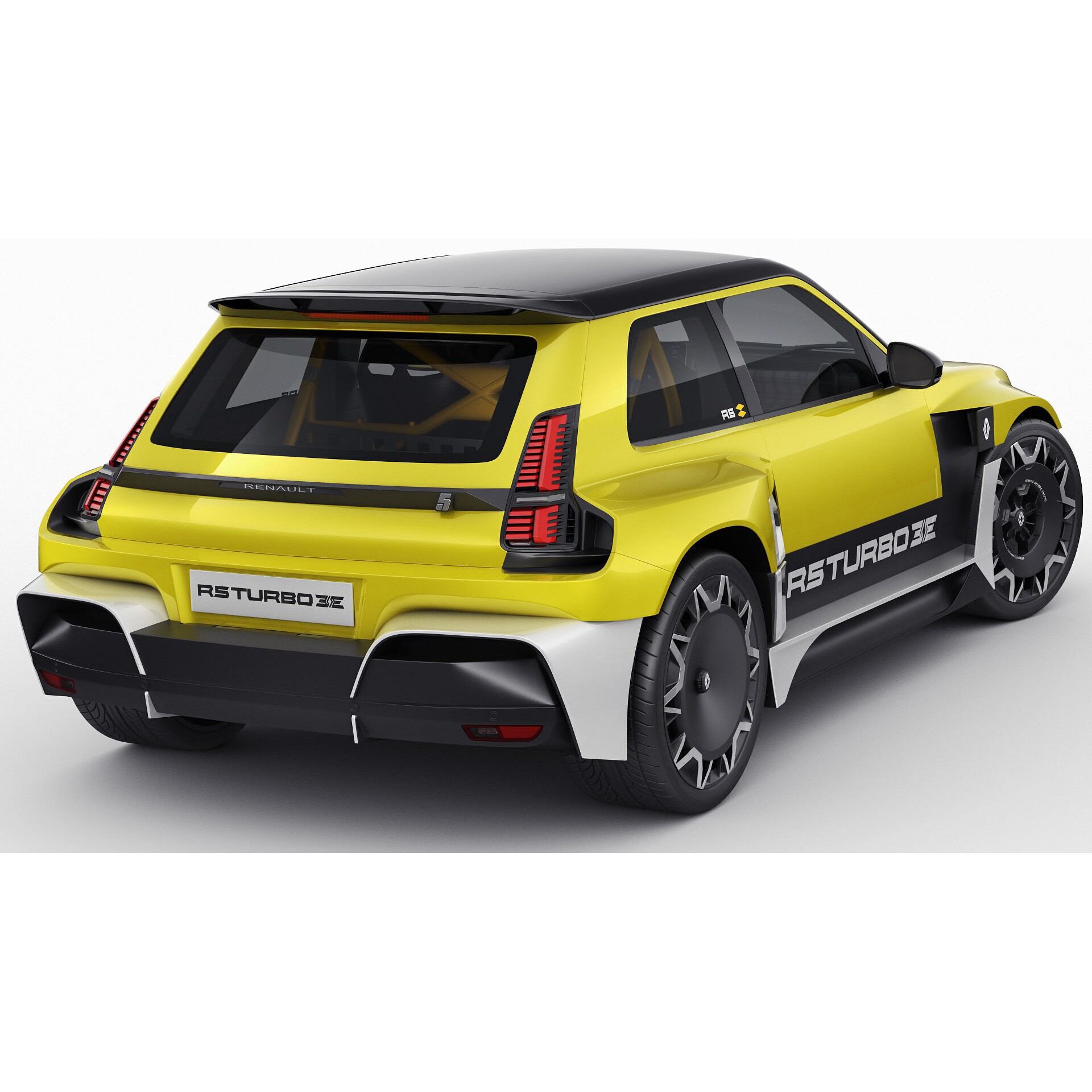 Renault 5 Turbo 3E 2027 - Game-Ready 3D Model - View 5
