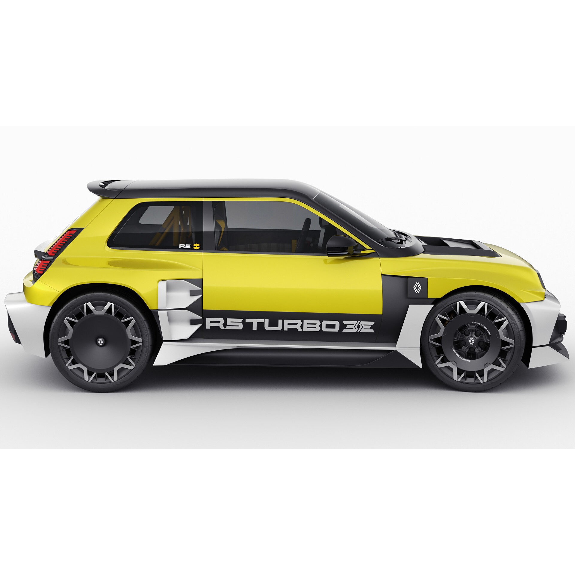 Renault 5 Turbo 3E 2027 - Game-Ready 3D Model - View 8