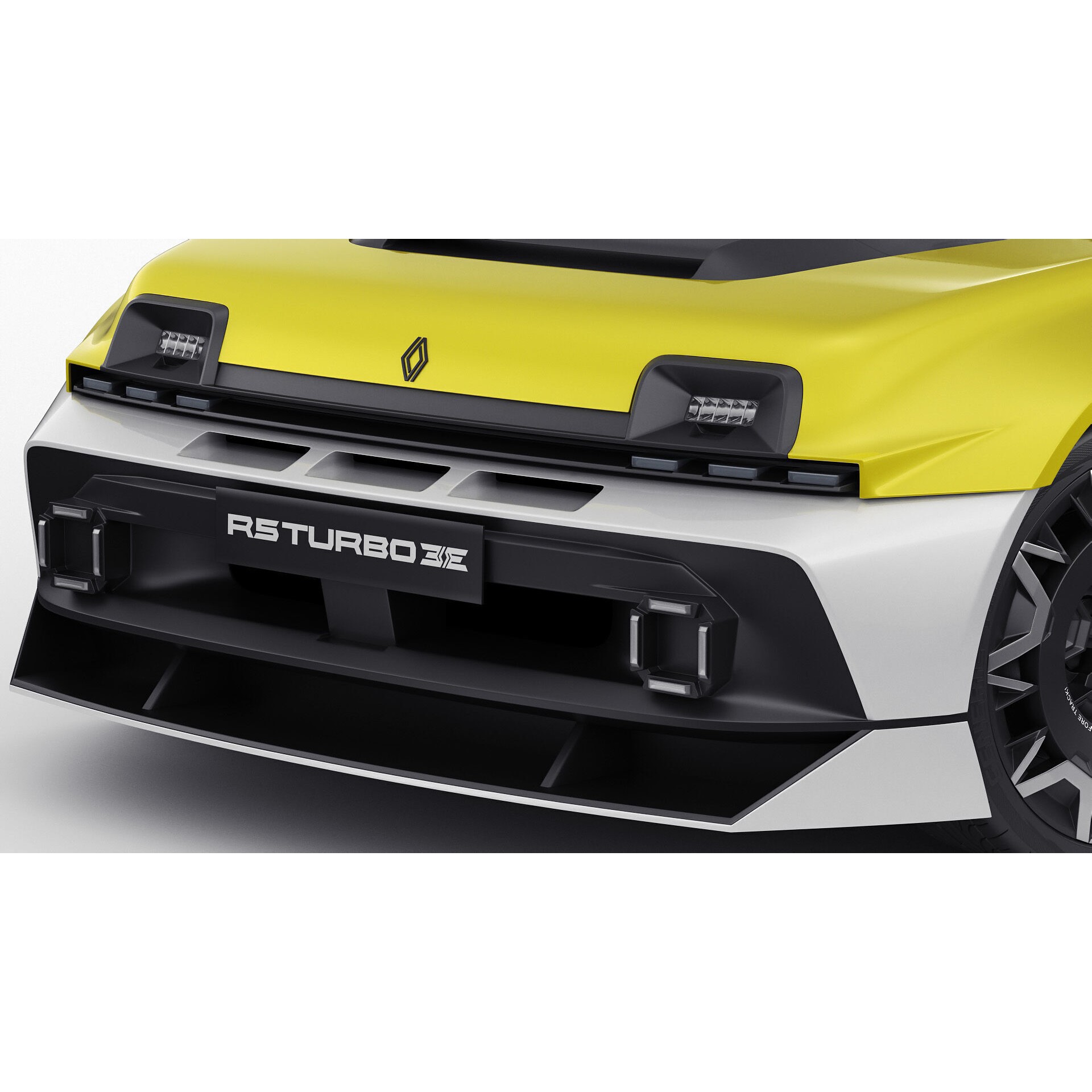 Renault 5 Turbo 3E 2027 - Game-Ready 3D Model - View 9