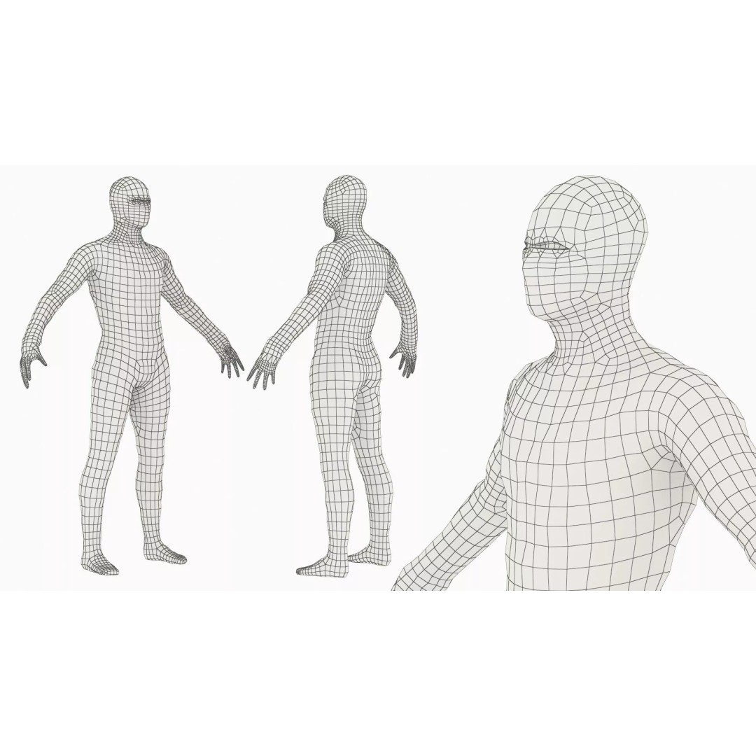 Mummy 3D Model – Rigged Character in Clean Bandage, FBX & OBJ - View 11