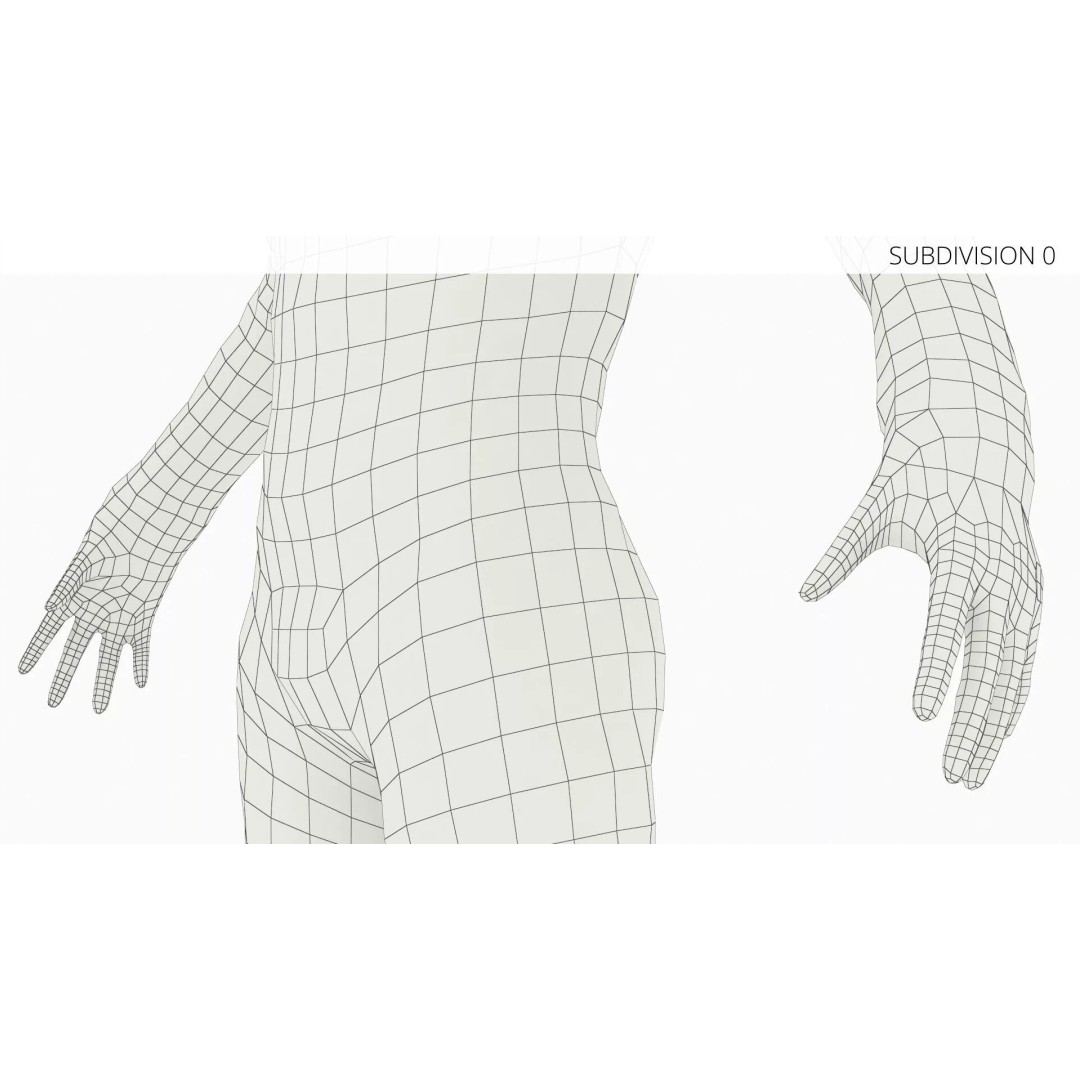 Mummy 3D Model – Rigged Character in Clean Bandage, FBX & OBJ - View 9