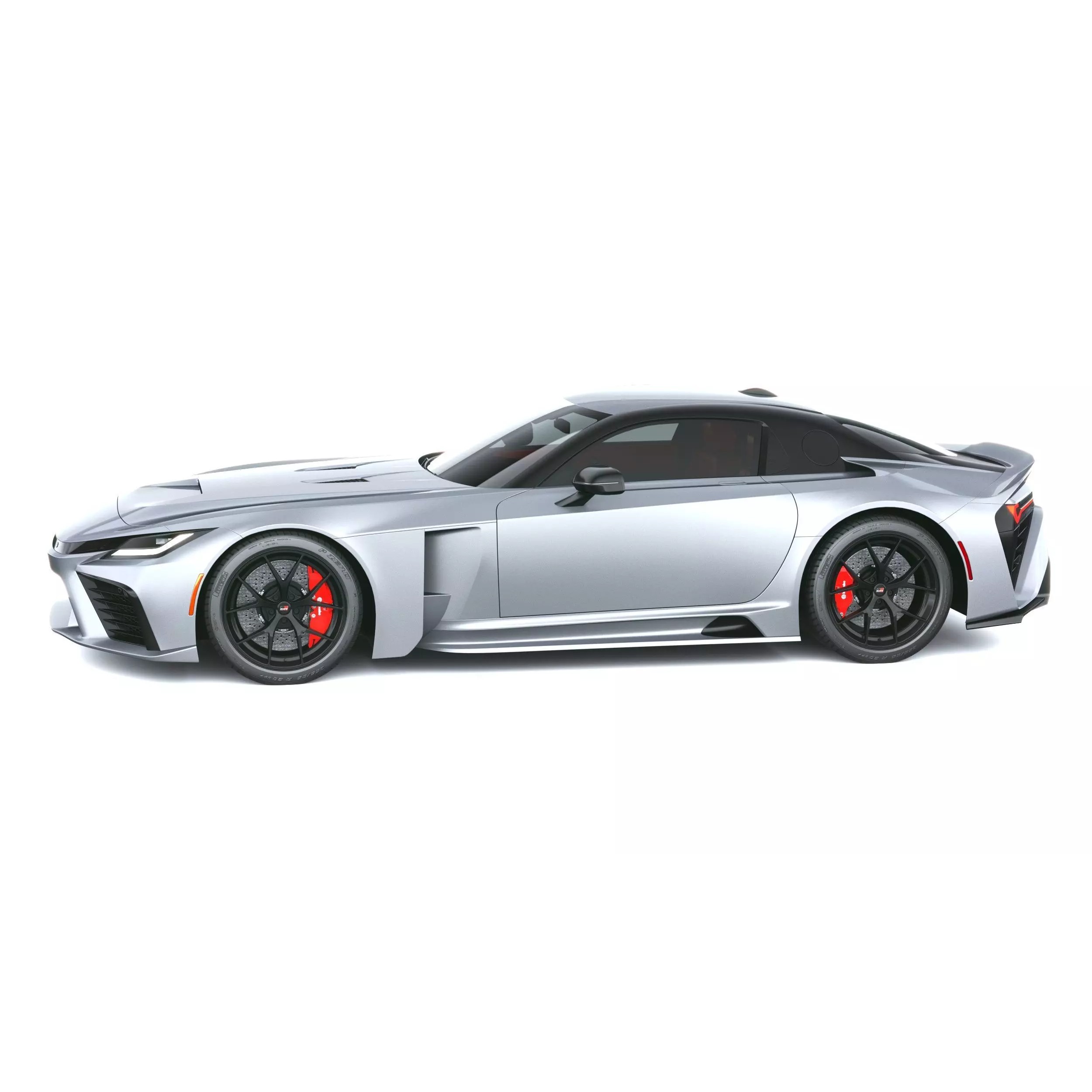 Toyota GR GT Concept 2025 - High-Detail 3D Model - View 10