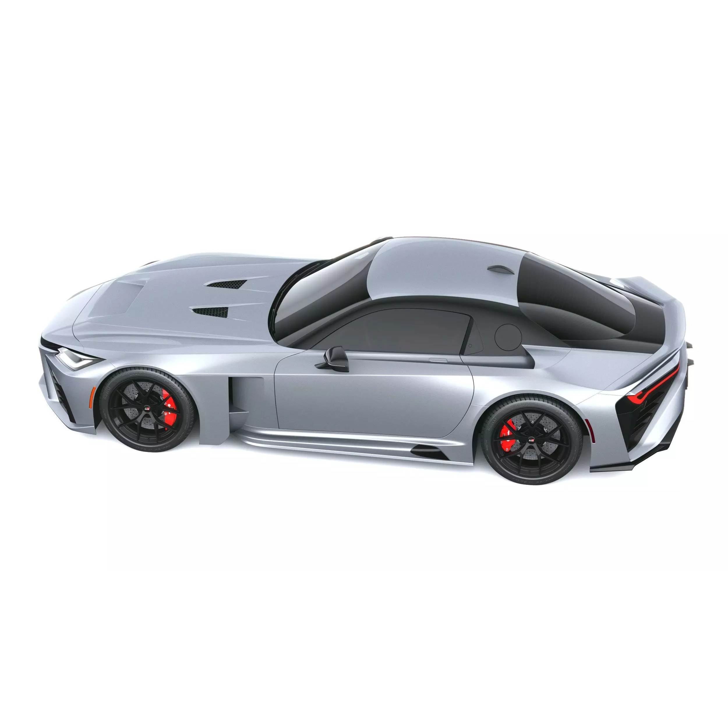 Toyota GR GT Concept 2025 - High-Detail 3D Model - View 11