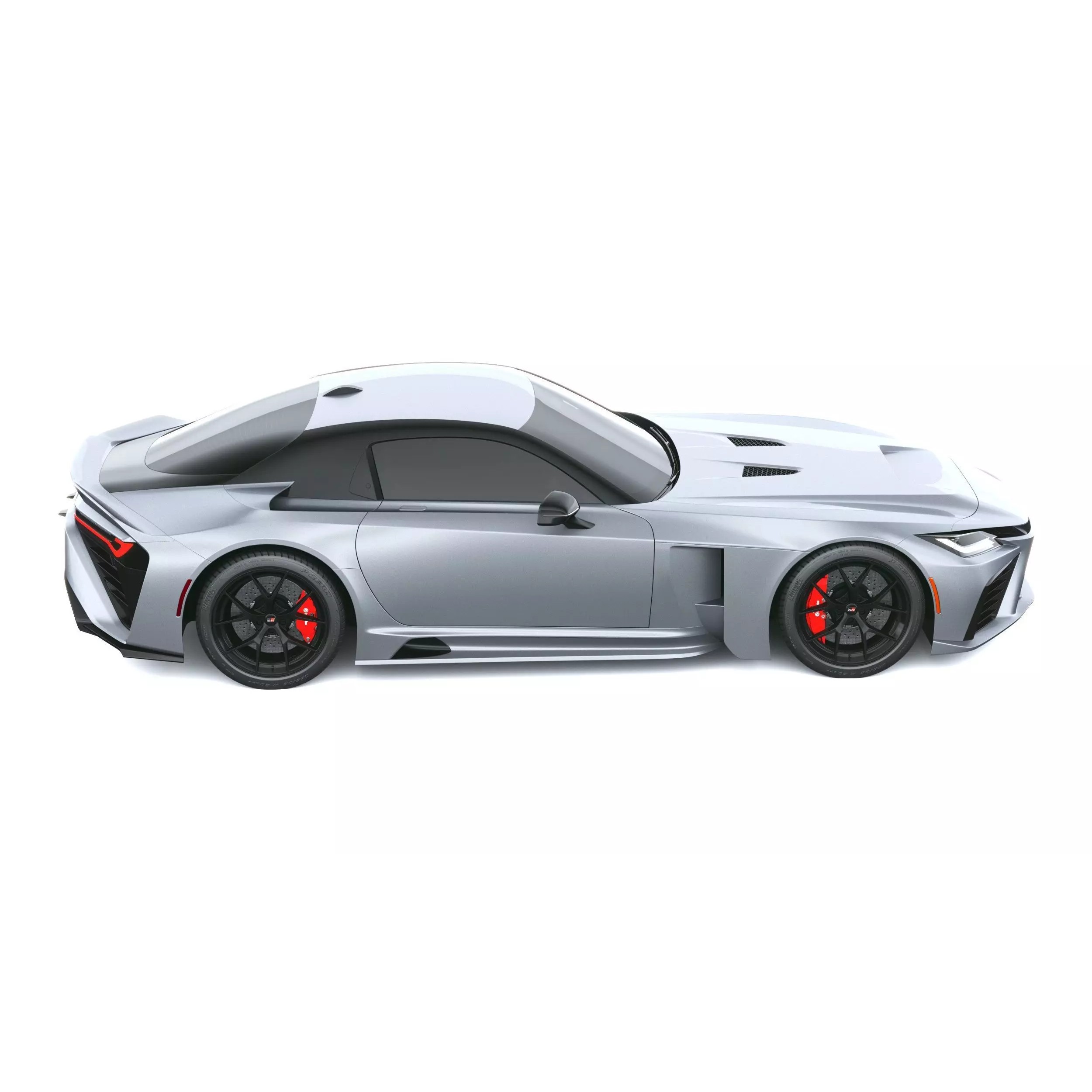 Toyota GR GT Concept 2025 - High-Detail 3D Model - View 13