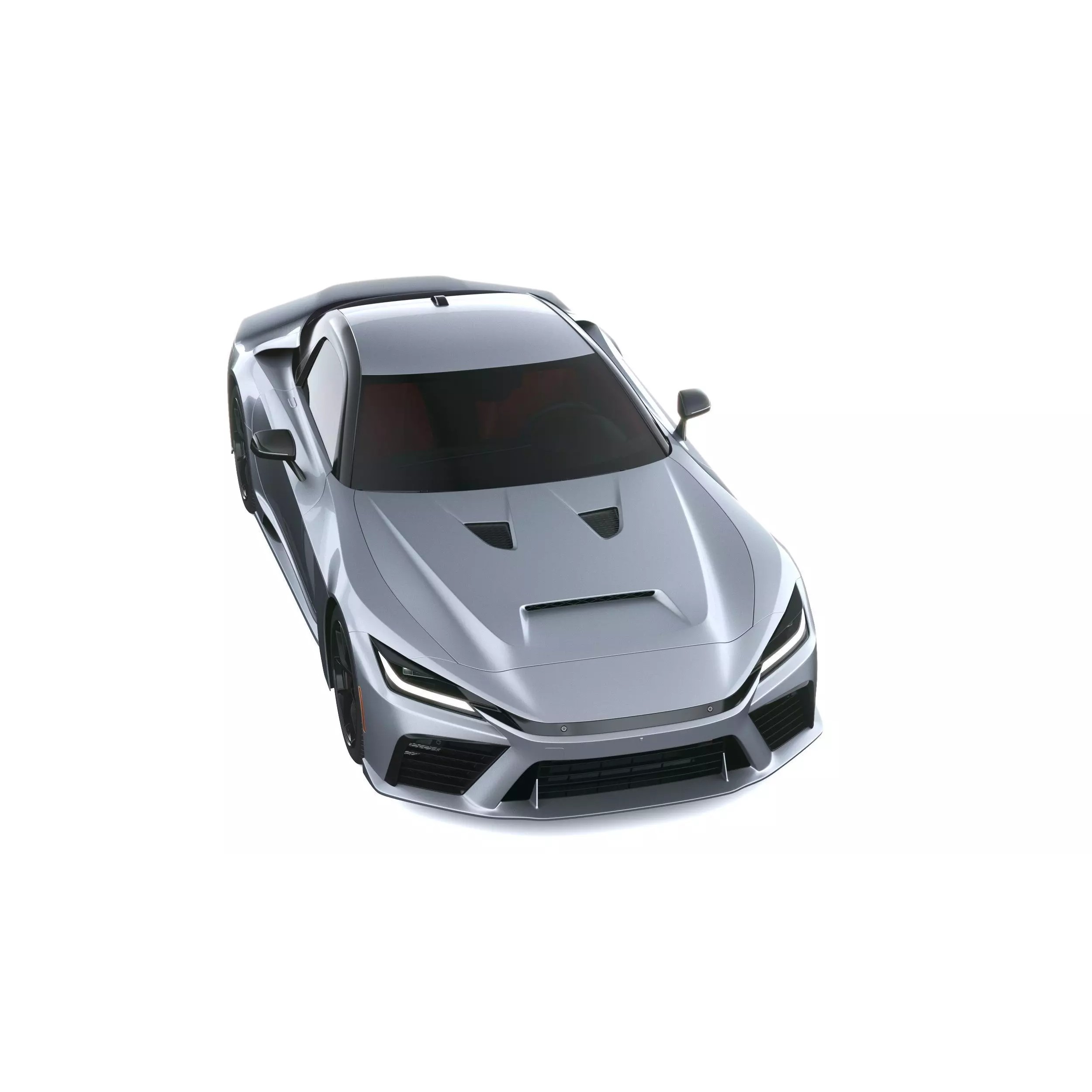 Toyota GR GT Concept 2025 - High-Detail 3D Model - View 14