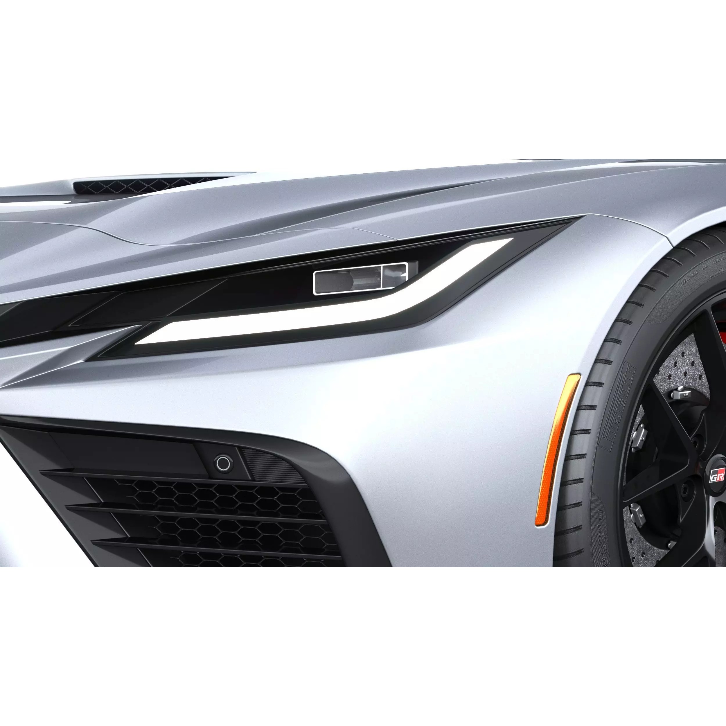 Toyota GR GT Concept 2025 - High-Detail 3D Model - View 16