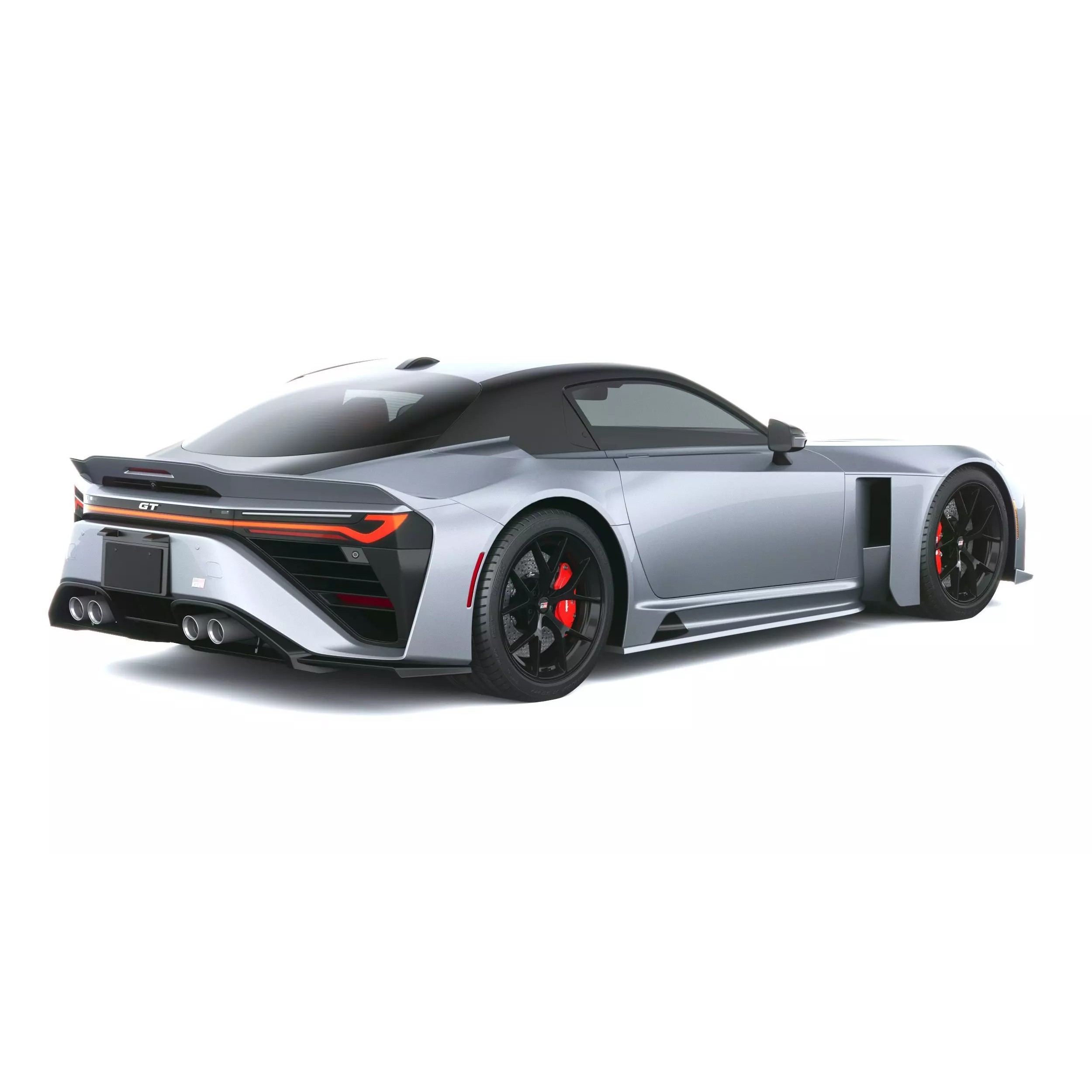 Toyota GR GT Concept 2025 - High-Detail 3D Model - View 19