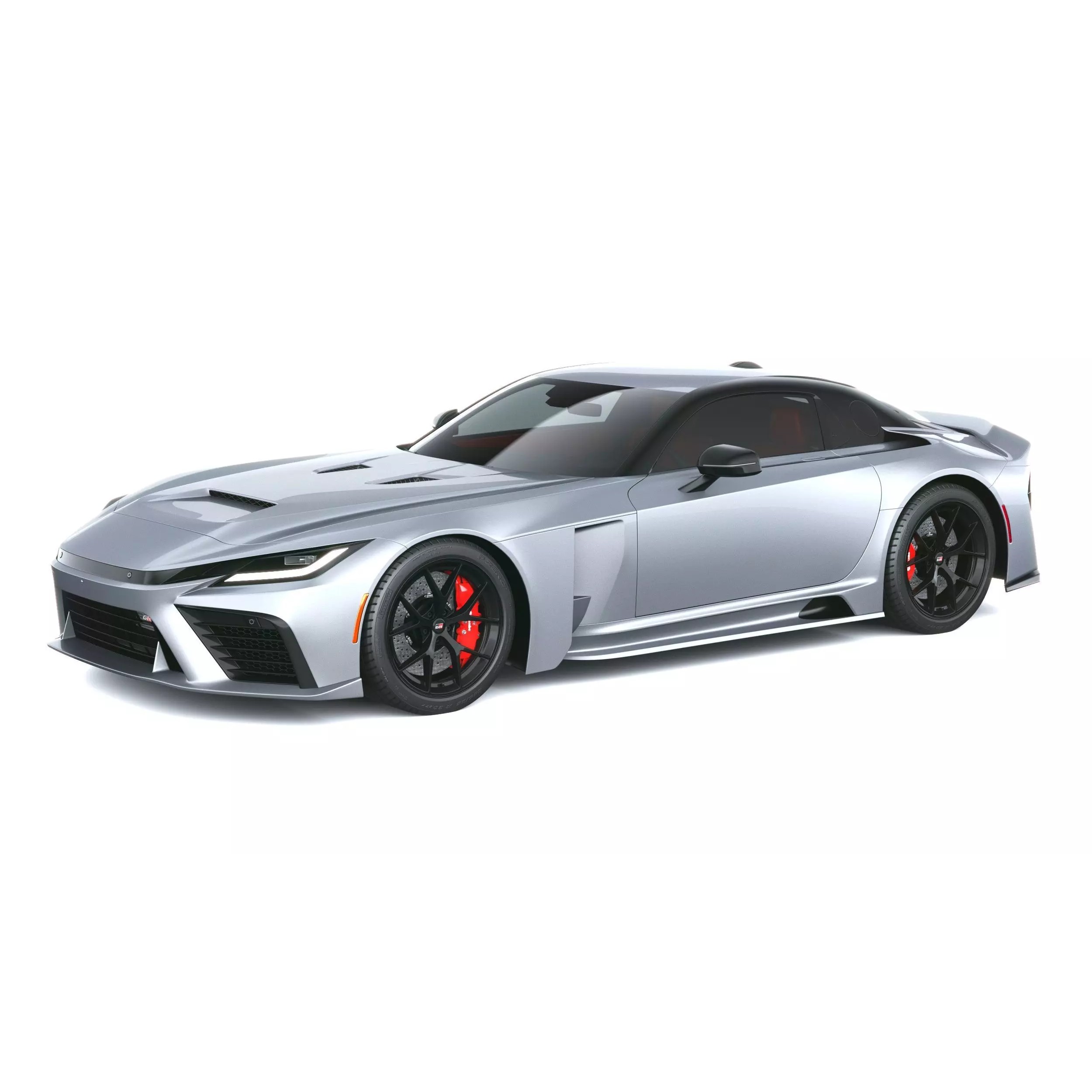Toyota GR GT Concept 2025 - High-Detail 3D Model - View 2