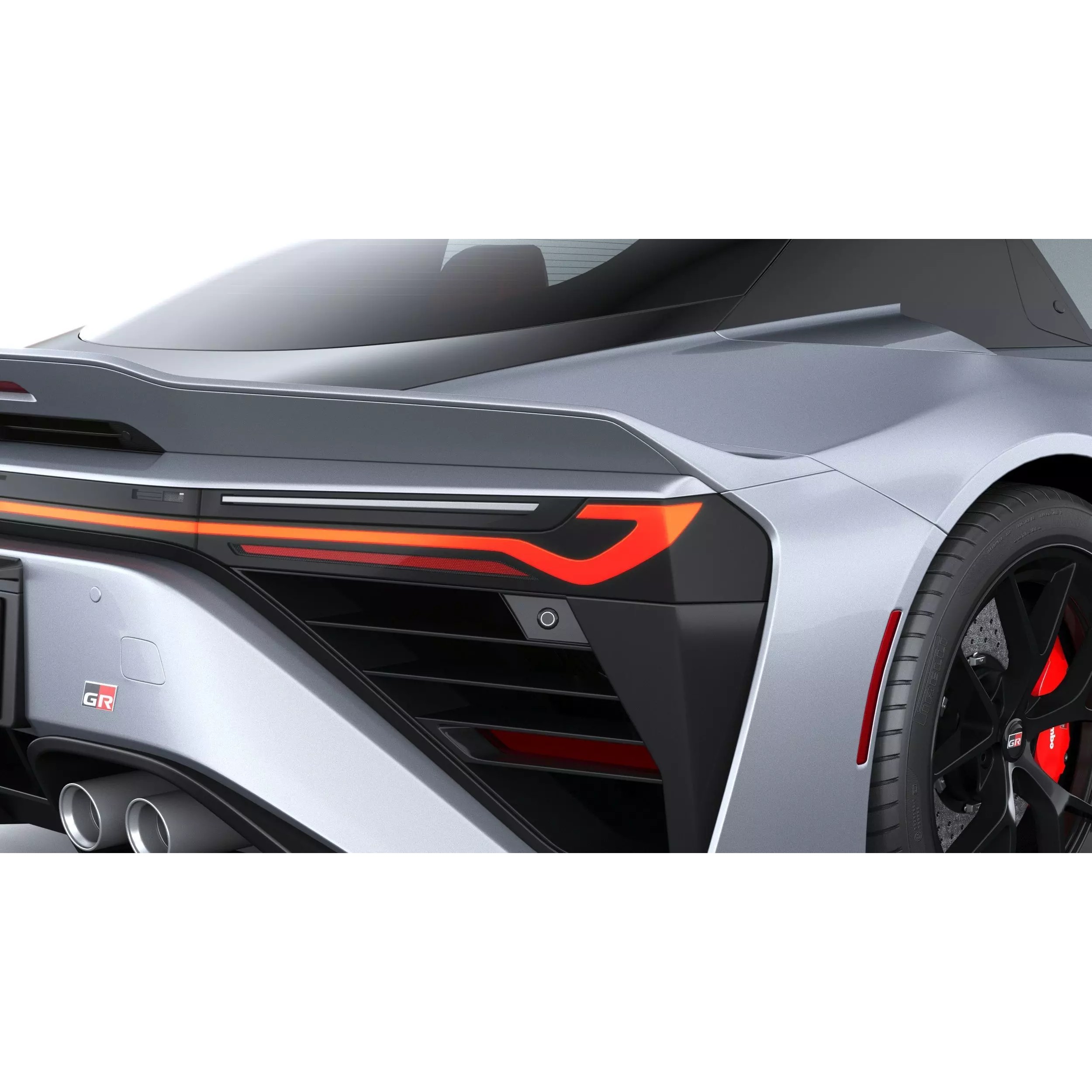 Toyota GR GT Concept 2025 - High-Detail 3D Model - View 20
