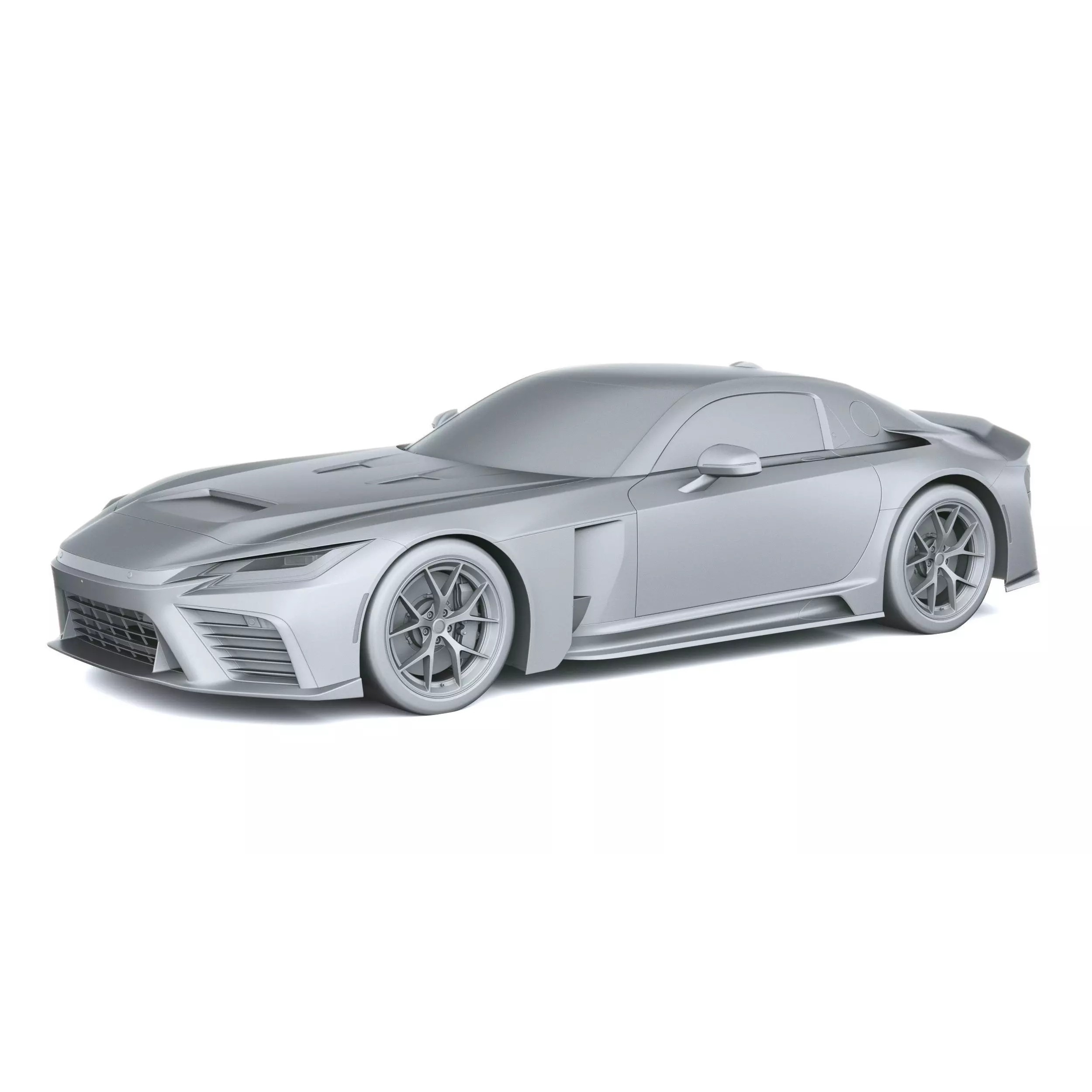 Toyota GR GT Concept 2025 - High-Detail 3D Model - View 21