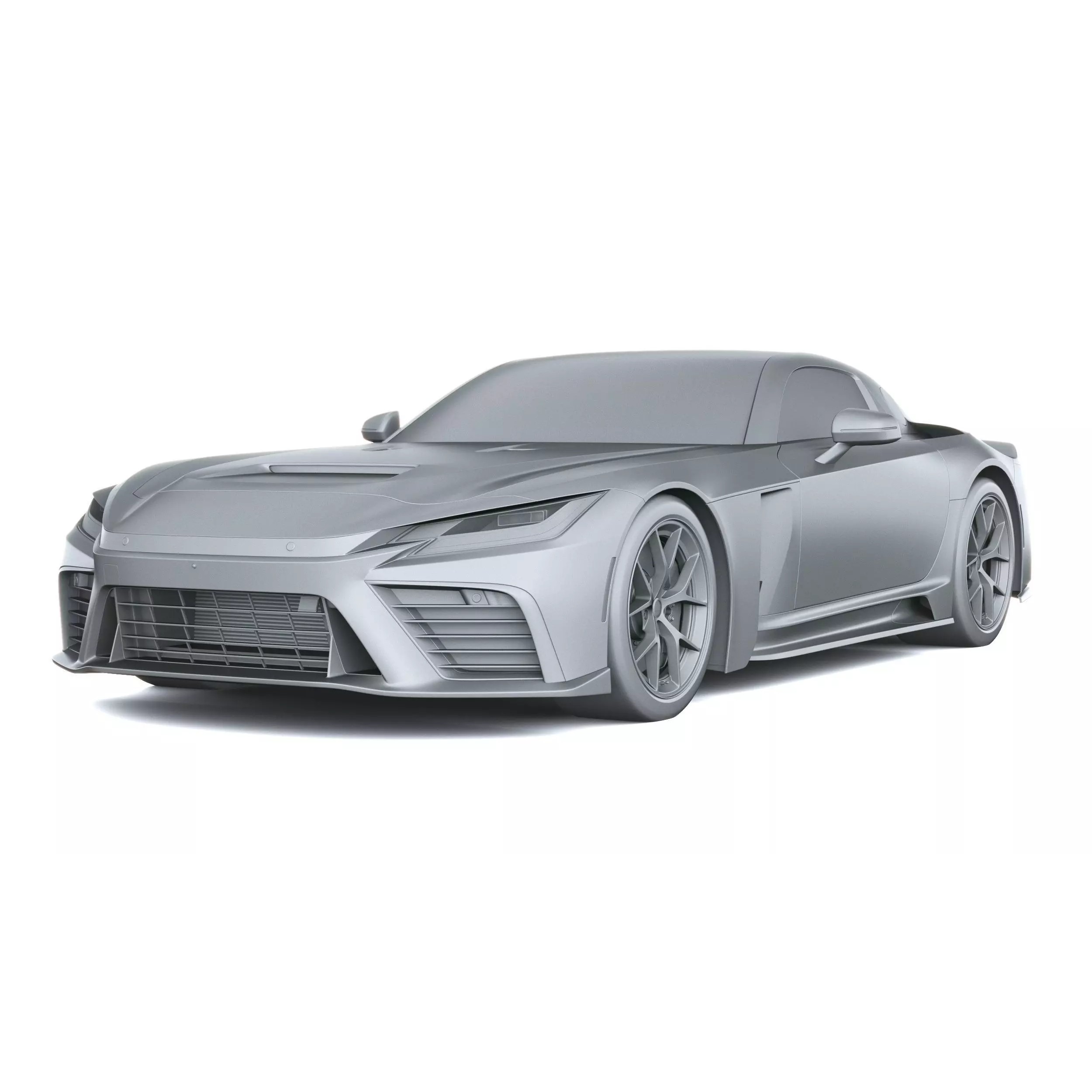 Toyota GR GT Concept 2025 - High-Detail 3D Model - View 22