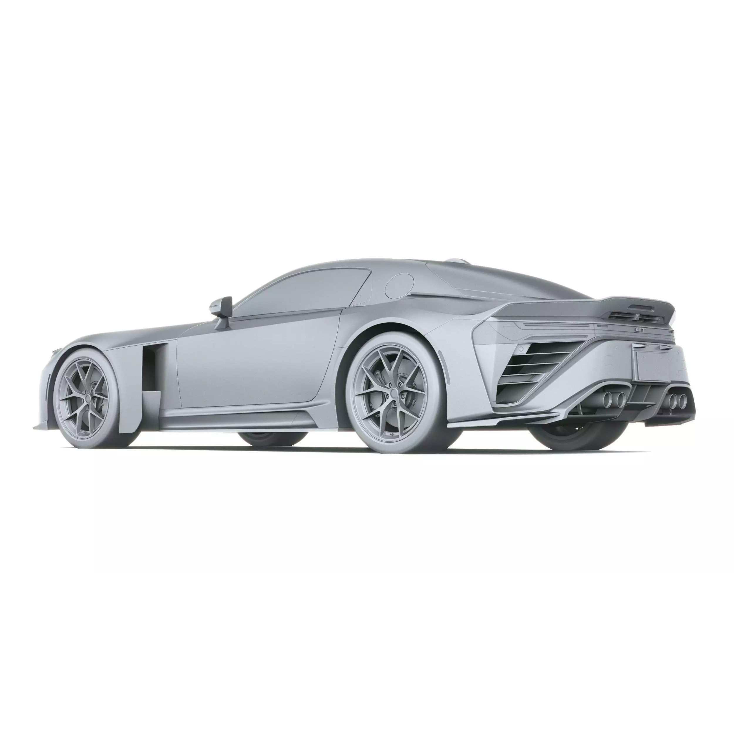 Toyota GR GT Concept 2025 - High-Detail 3D Model - View 23
