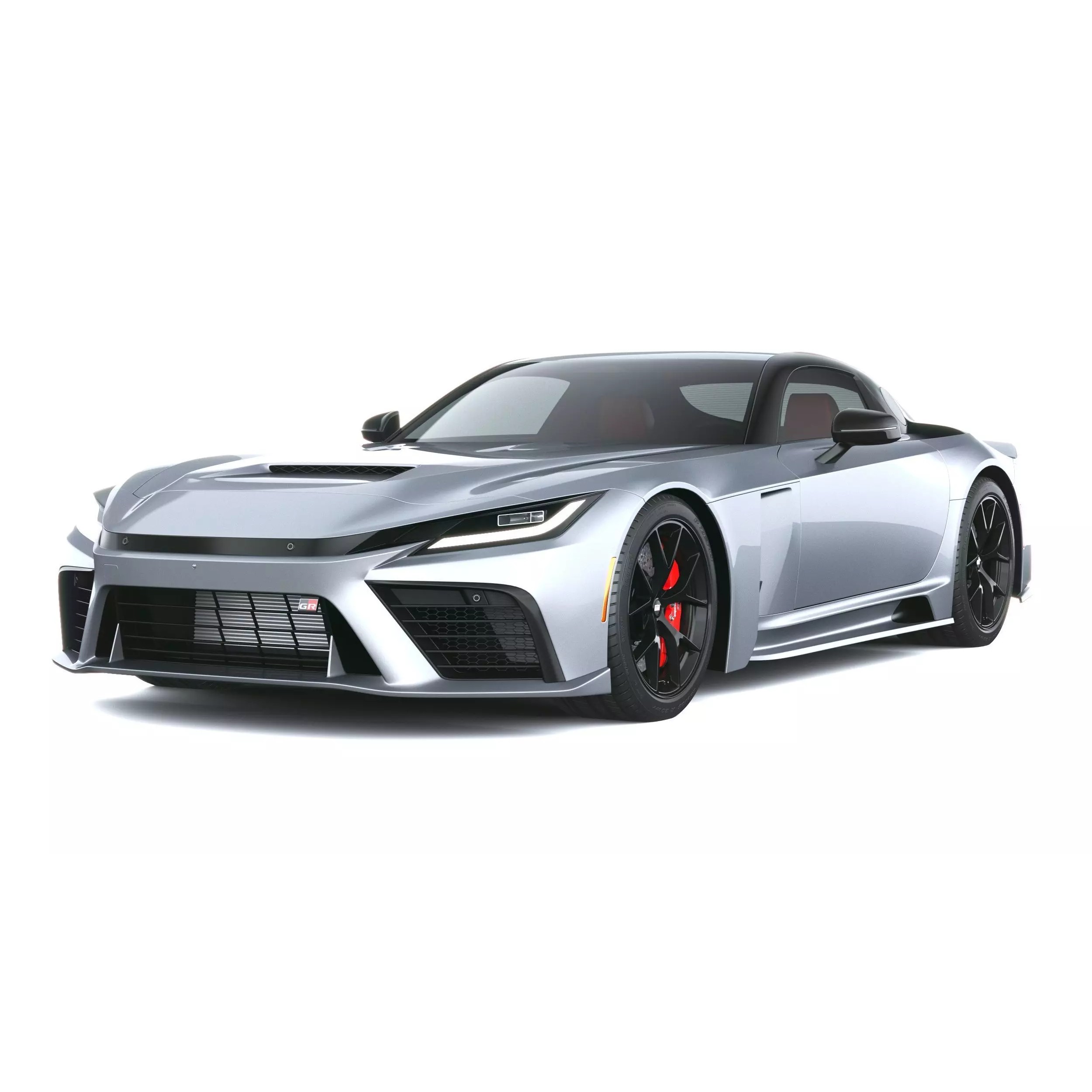 Toyota GR GT Concept 2025 - High-Detail 3D Model - View 4