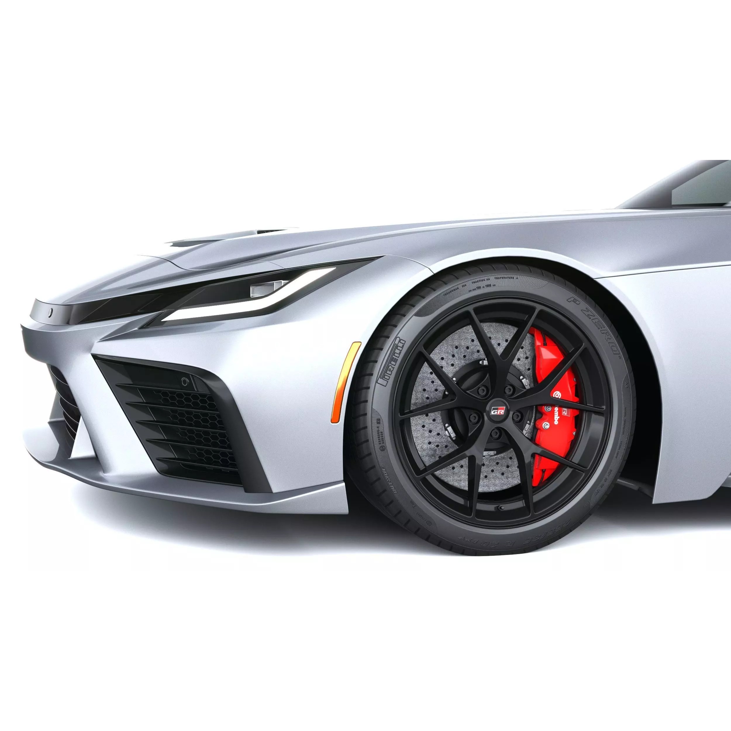 Toyota GR GT Concept 2025 - High-Detail 3D Model - View 5