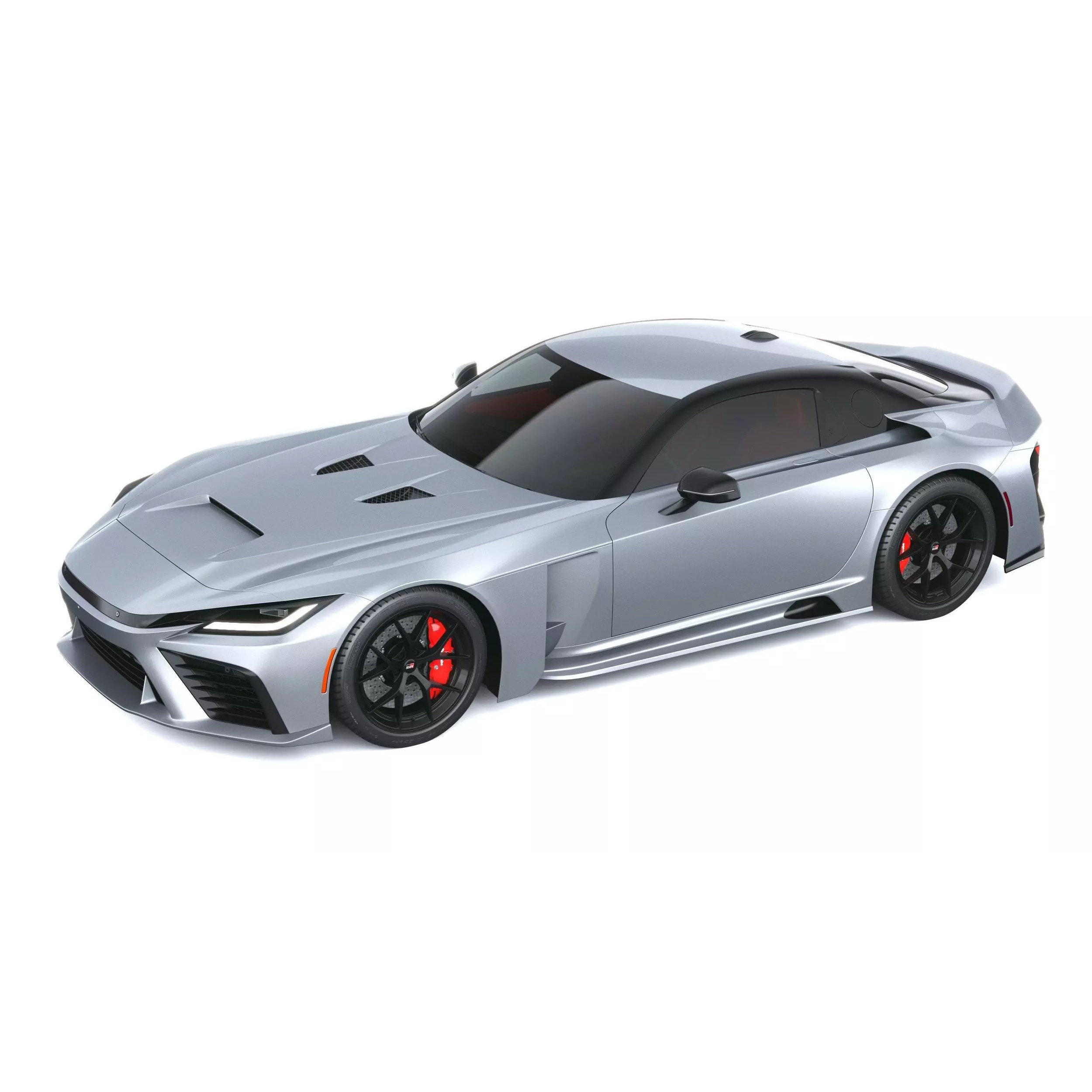 Toyota GR GT Concept 2025 - High-Detail 3D Model - View 9