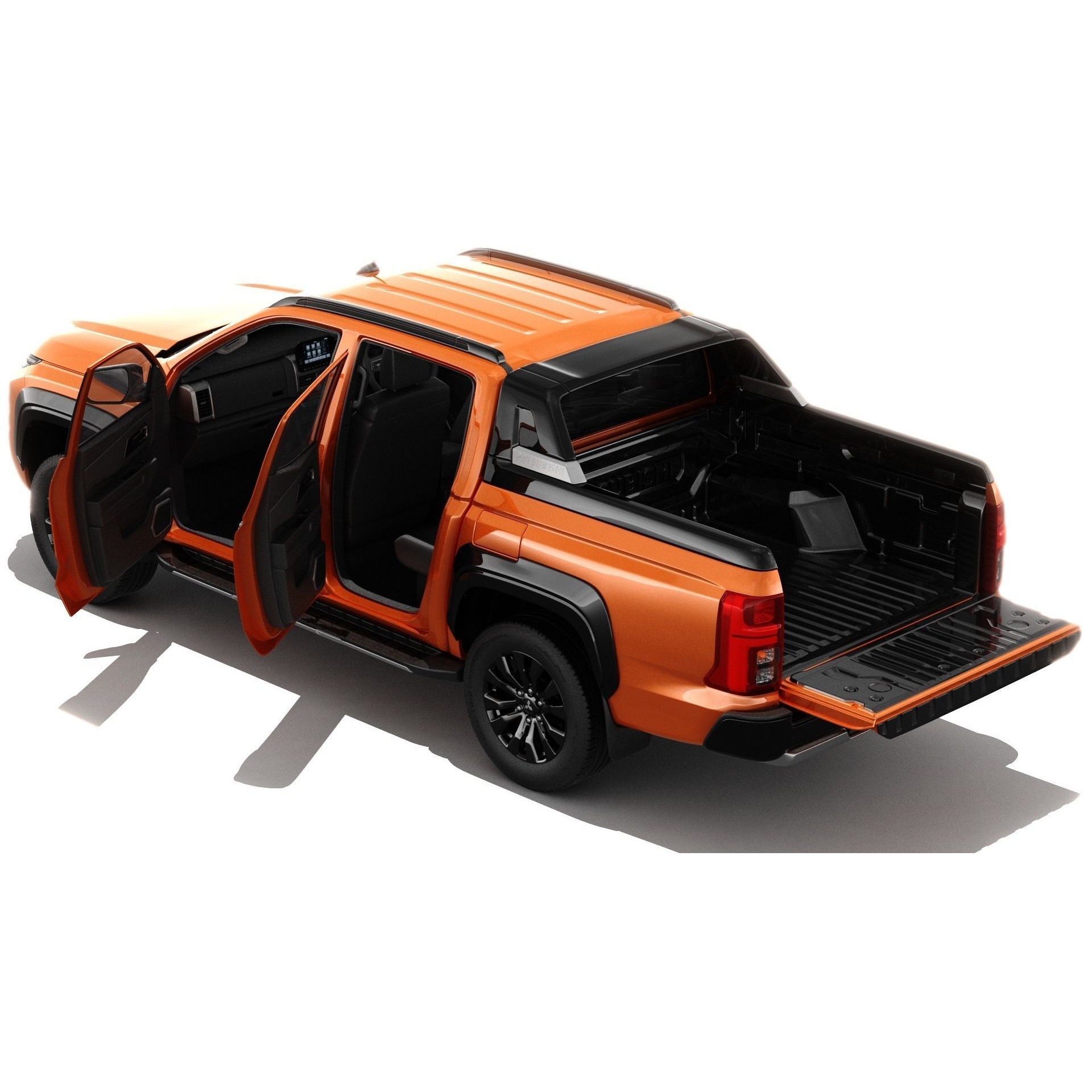Mitsubishi Triton L200 2024 - Detailed 3D Model - View 14