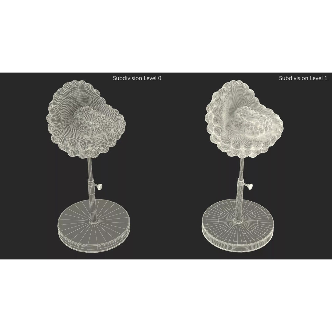 HIV Virus 3D Model – Educational Detailed Structure on Metal Stand - View 11