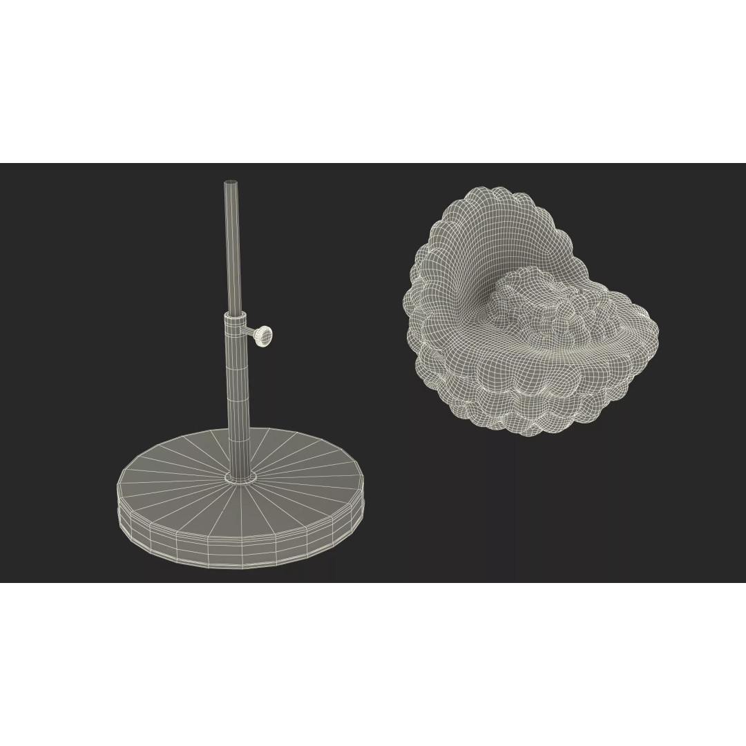 HIV Virus 3D Model – Educational Detailed Structure on Metal Stand - View 17
