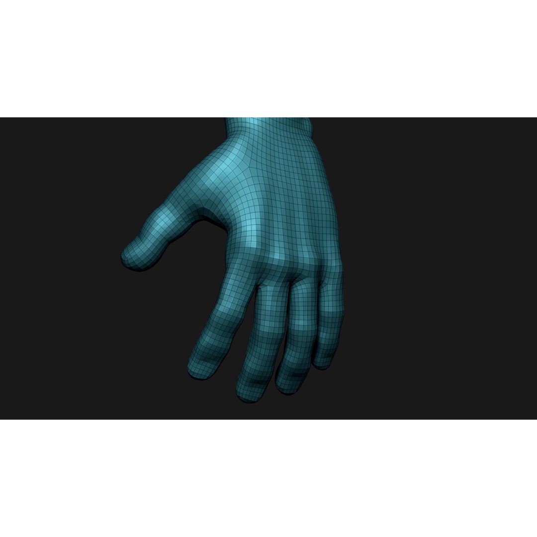 Stylized Human Body 3D Model – High Poly Character Asset, FBX - View 17