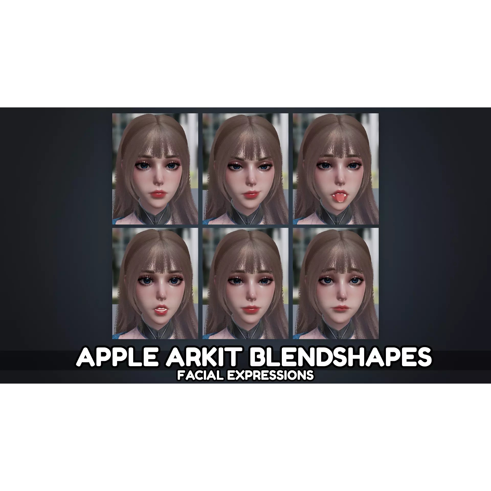 Knight Girl Elaine - Low-Poly Game-Ready 3D Model - View 11