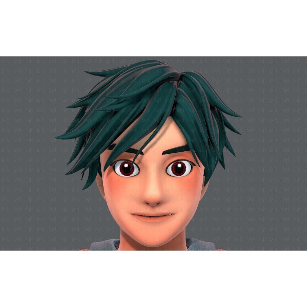 Base ManV06 Cartoon Character 3D Model – Low Poly, Game Ready, FBX - View 37