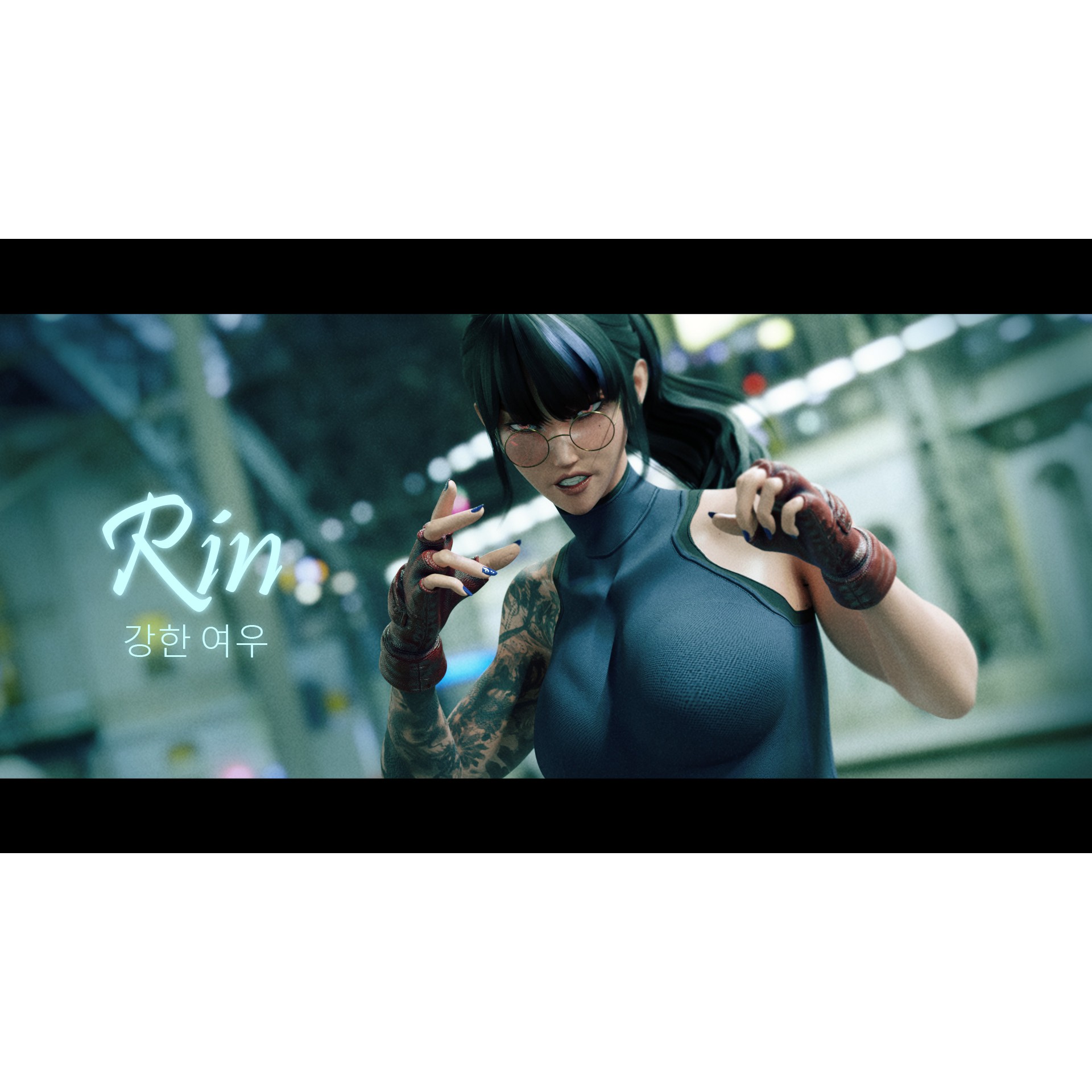 Rin - Low-Poly Game-Ready 3D Model - View 6