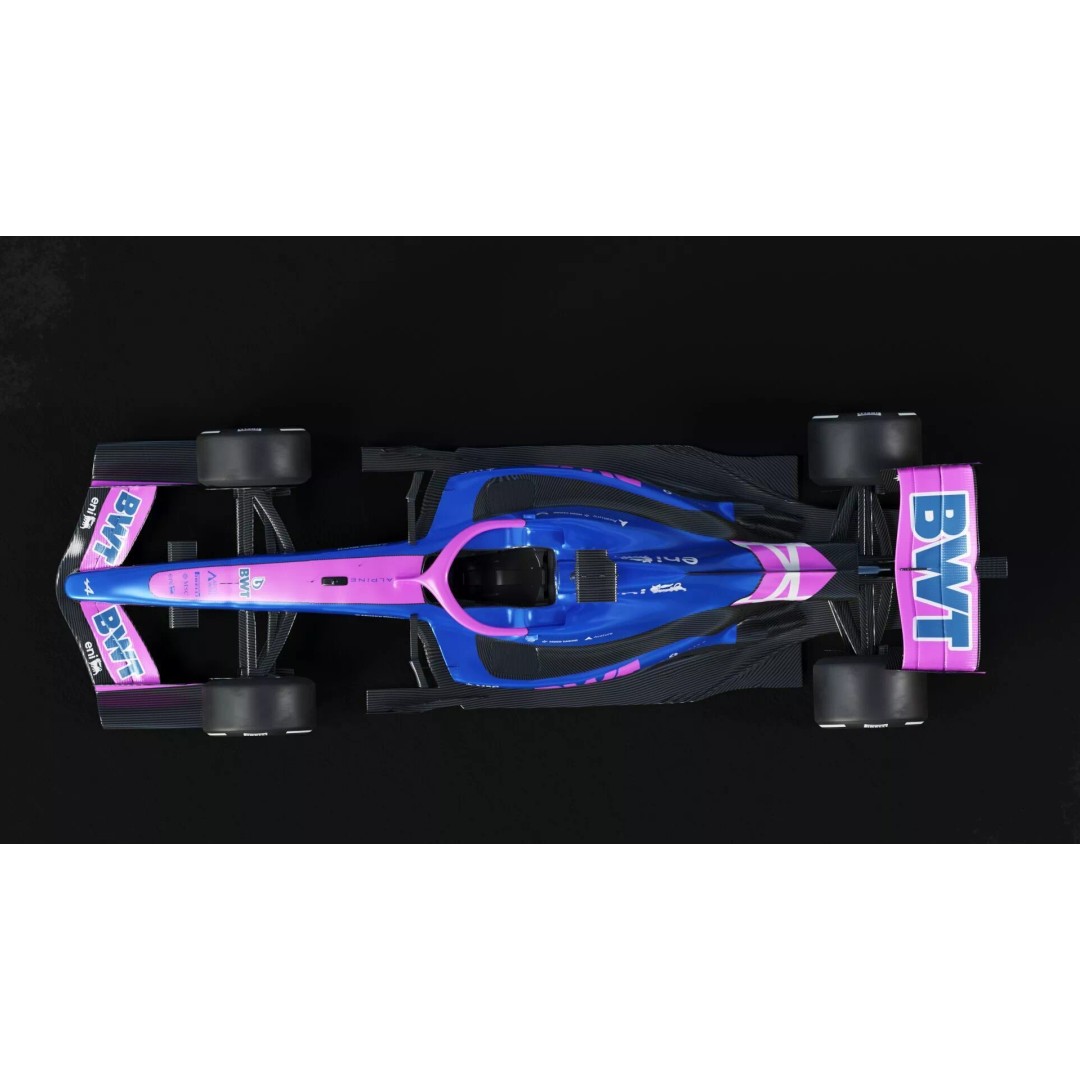 F1 Alpine A526 2026 3D Model – High Poly Racing Car, FBX, PBR Textures - View 11