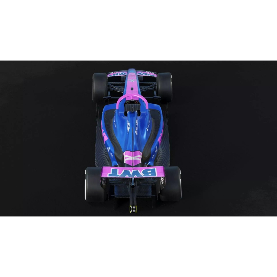 F1 Alpine A526 2026 3D Model – High Poly Racing Car, FBX, PBR Textures - View 14