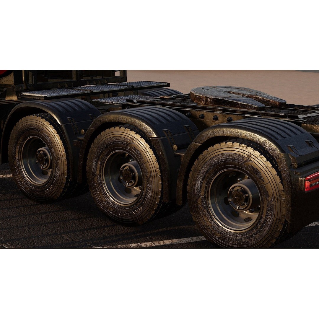Truck Levo 8040 3D Model – Low Poly Game Asset, Unreal Engine - View 14
