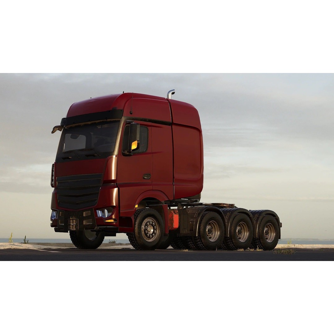 Truck Levo 8040 3D Model – Low Poly Game Asset, Unreal Engine - View 3