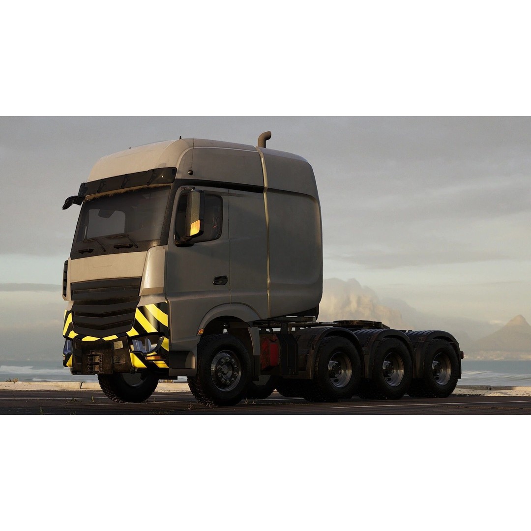 Truck Levo 8040 3D Model – Low Poly Game Asset, Unreal Engine - View 6