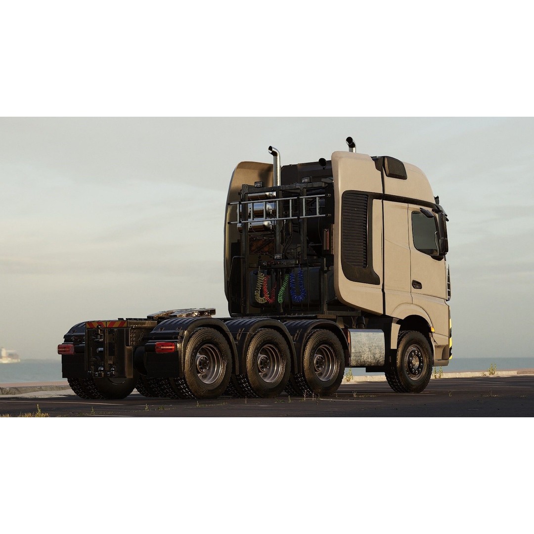 Truck Levo 8040 3D Model – Low Poly Game Asset, Unreal Engine - View 8