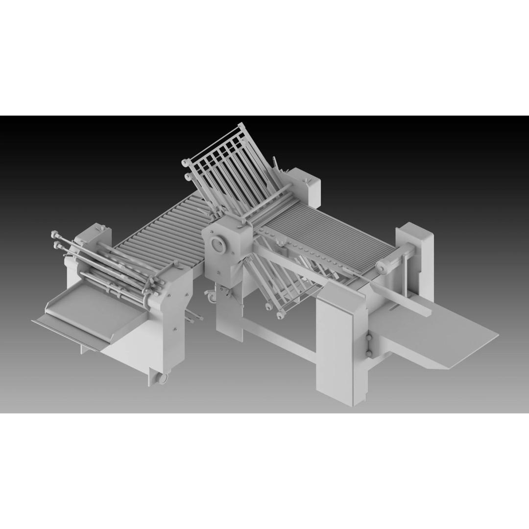 Factory Machines 3D Model – High Detail Low-Poly Assets, FBX & Max - View 14