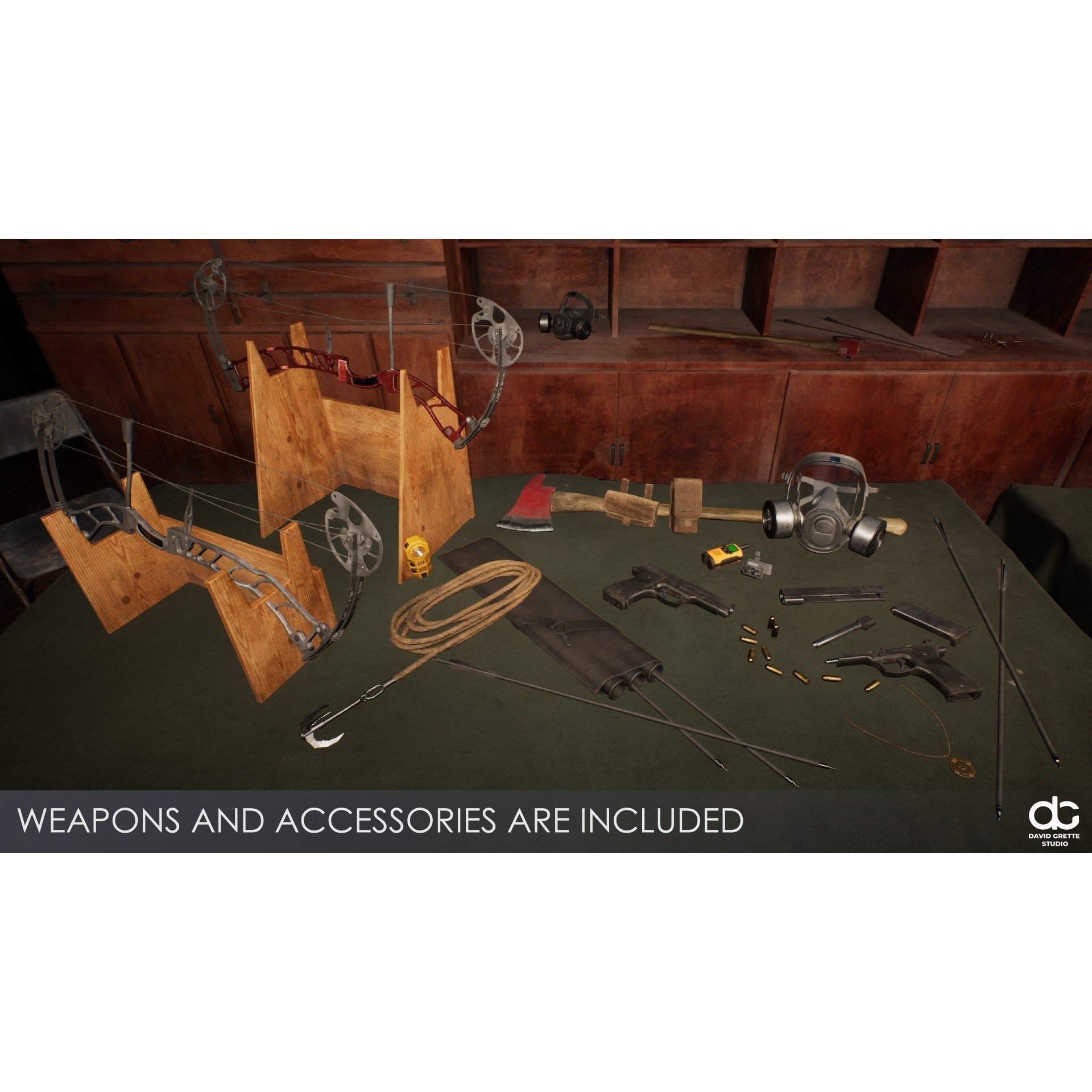 Victoria - Low-Poly Game-Ready 3D Model - View 21