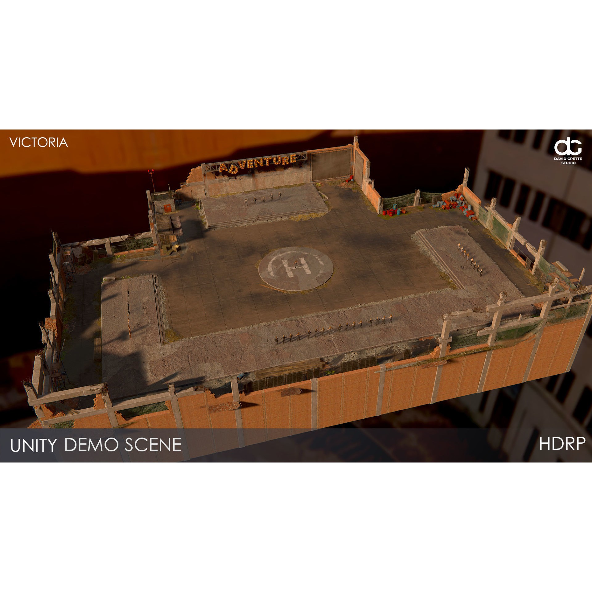 Victoria - Low-Poly Game-Ready 3D Model - View 33