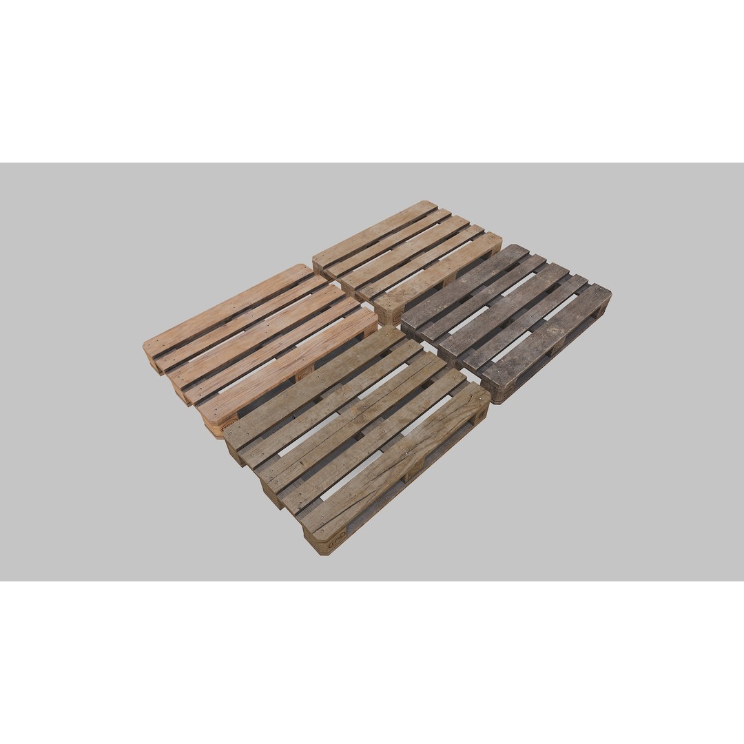 Covered Barrels 3D Model – Low Poly Game Asset, FBX, PBR Textures - View 20