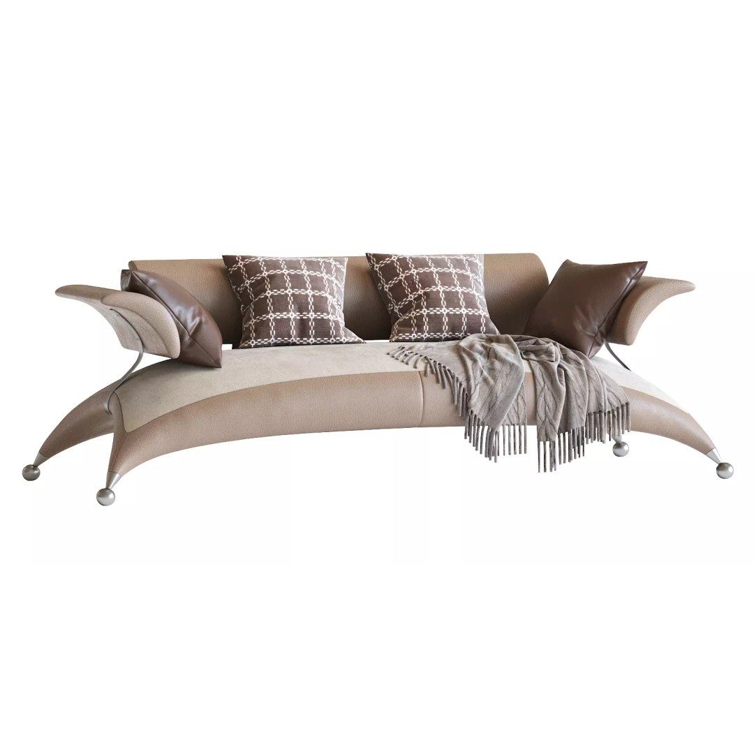 Desforma Safari 3D Model – Contemporary Sofa with PBR Textures, FBX - View 12