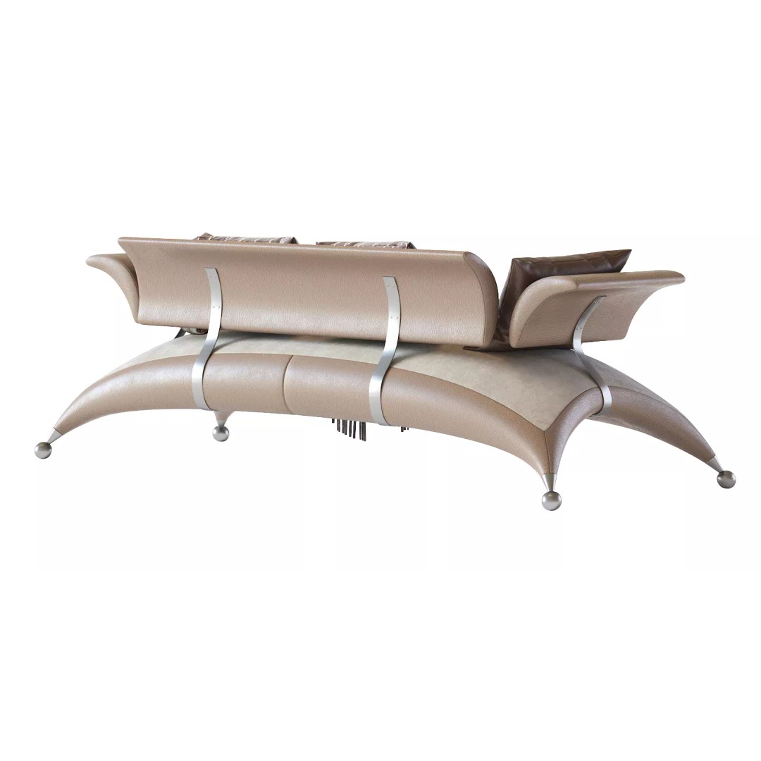 Desforma Safari 3D Model – Contemporary Sofa with PBR Textures, FBX - View 15